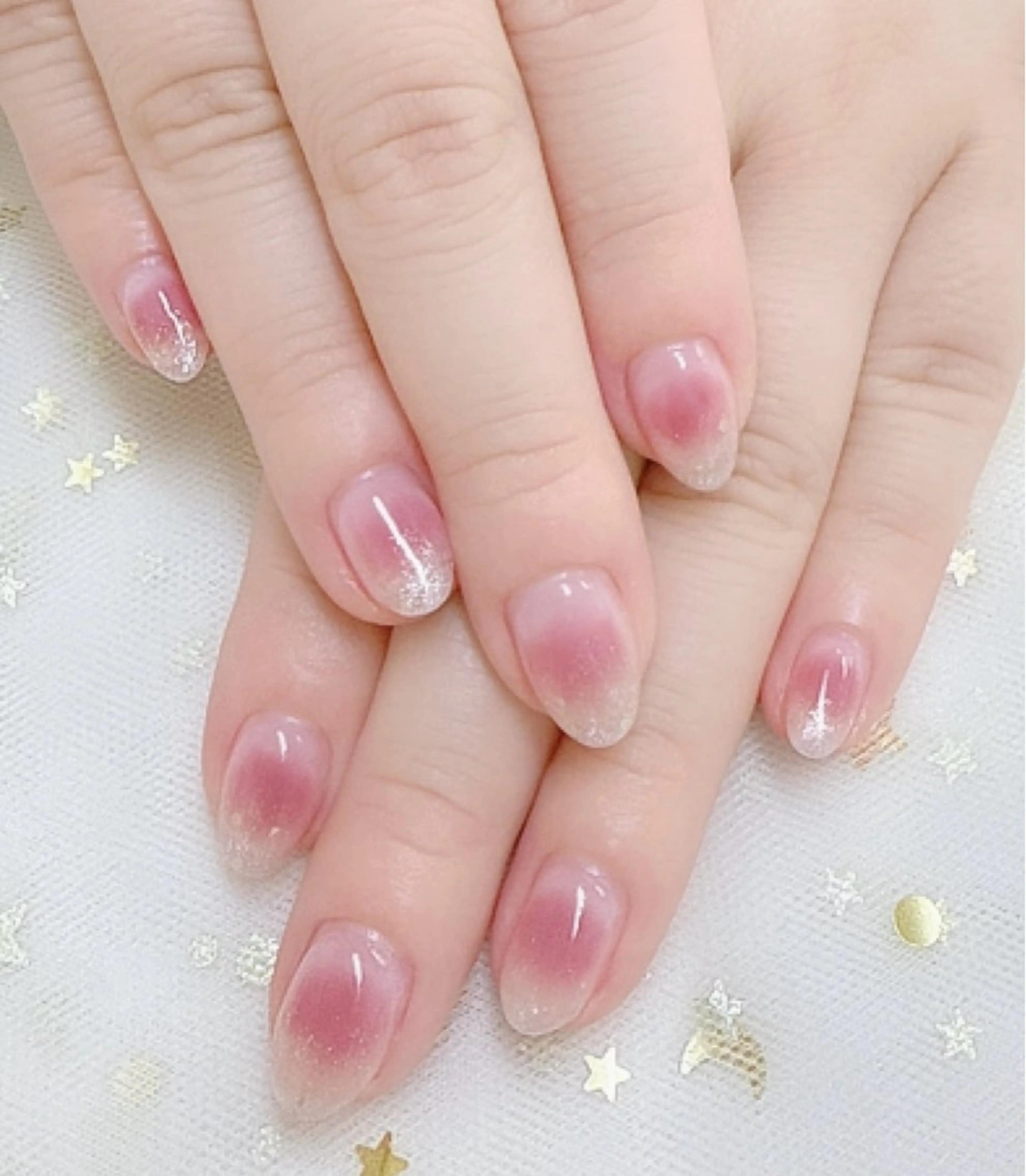 ネイル マグネットネイル ハンドネイル 上福岡 らんらんのネイルデザイン