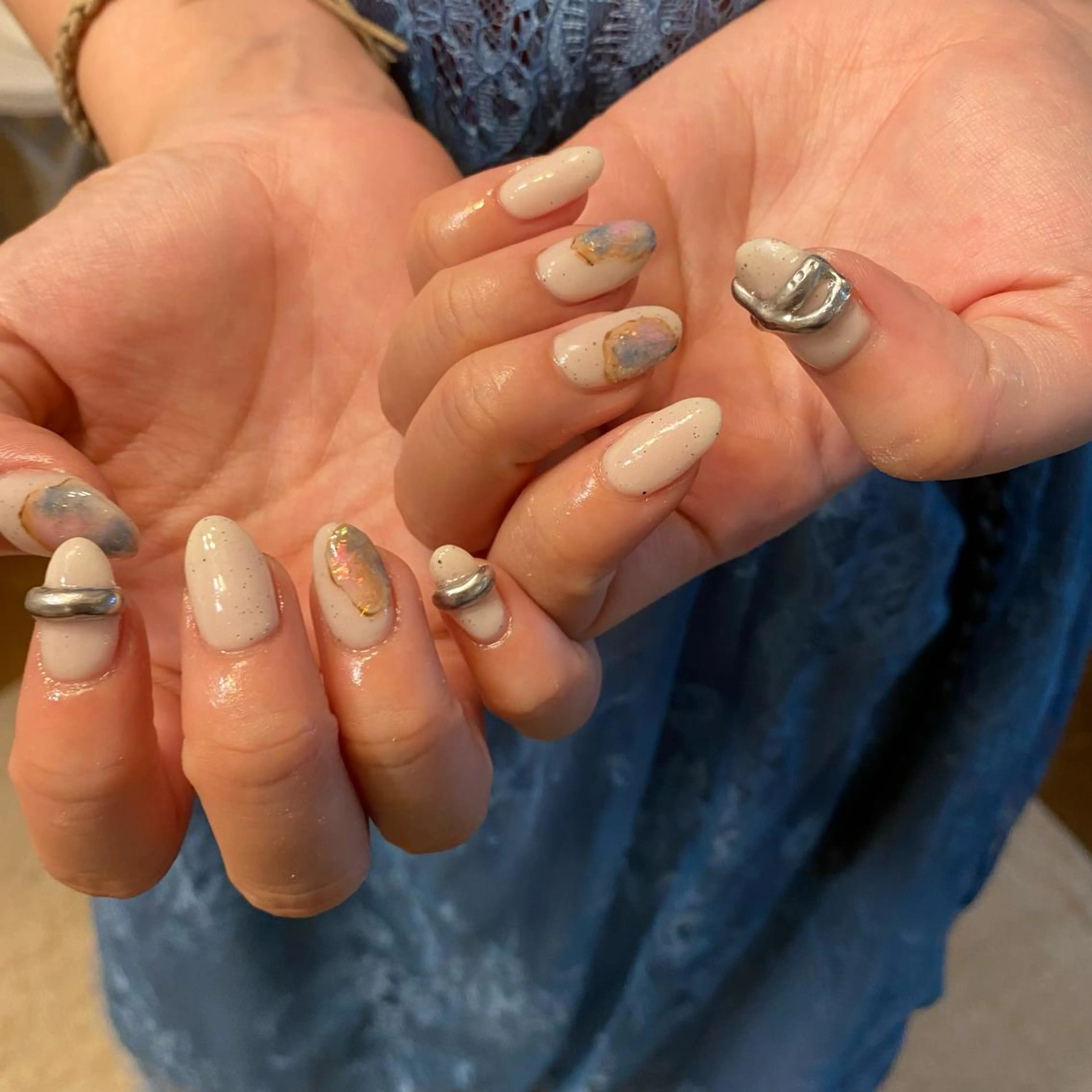 ネイル Amber21.所属・Nagahama Akariのネイルデザイン