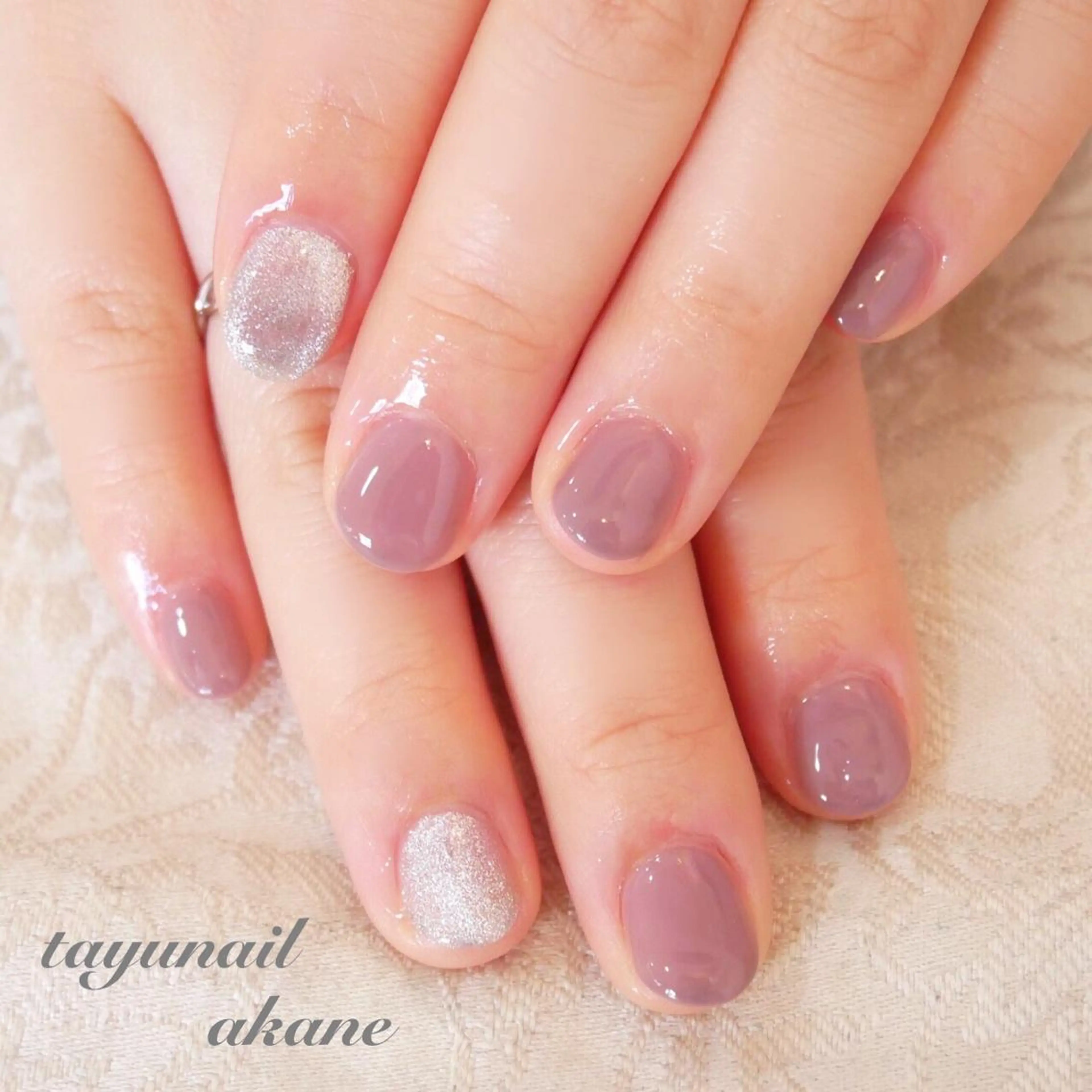 ネイル ハンドネイル ネイルサロン・ネイルスクール　たゆnail所属・ネイルサロン 【たゆnail】のネイルデザイン