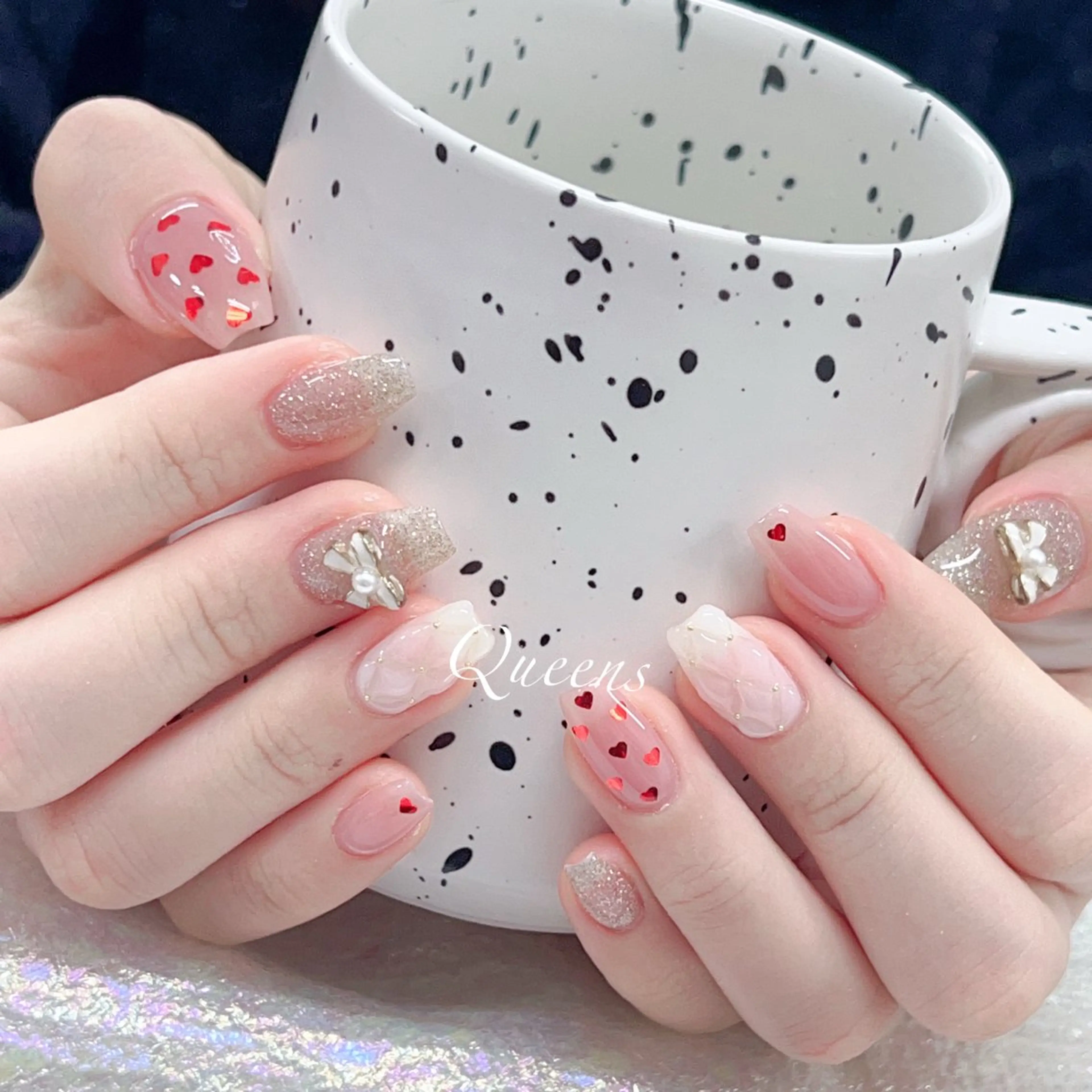 ネイル ハンドネイル Queens マオのネイルデザイン