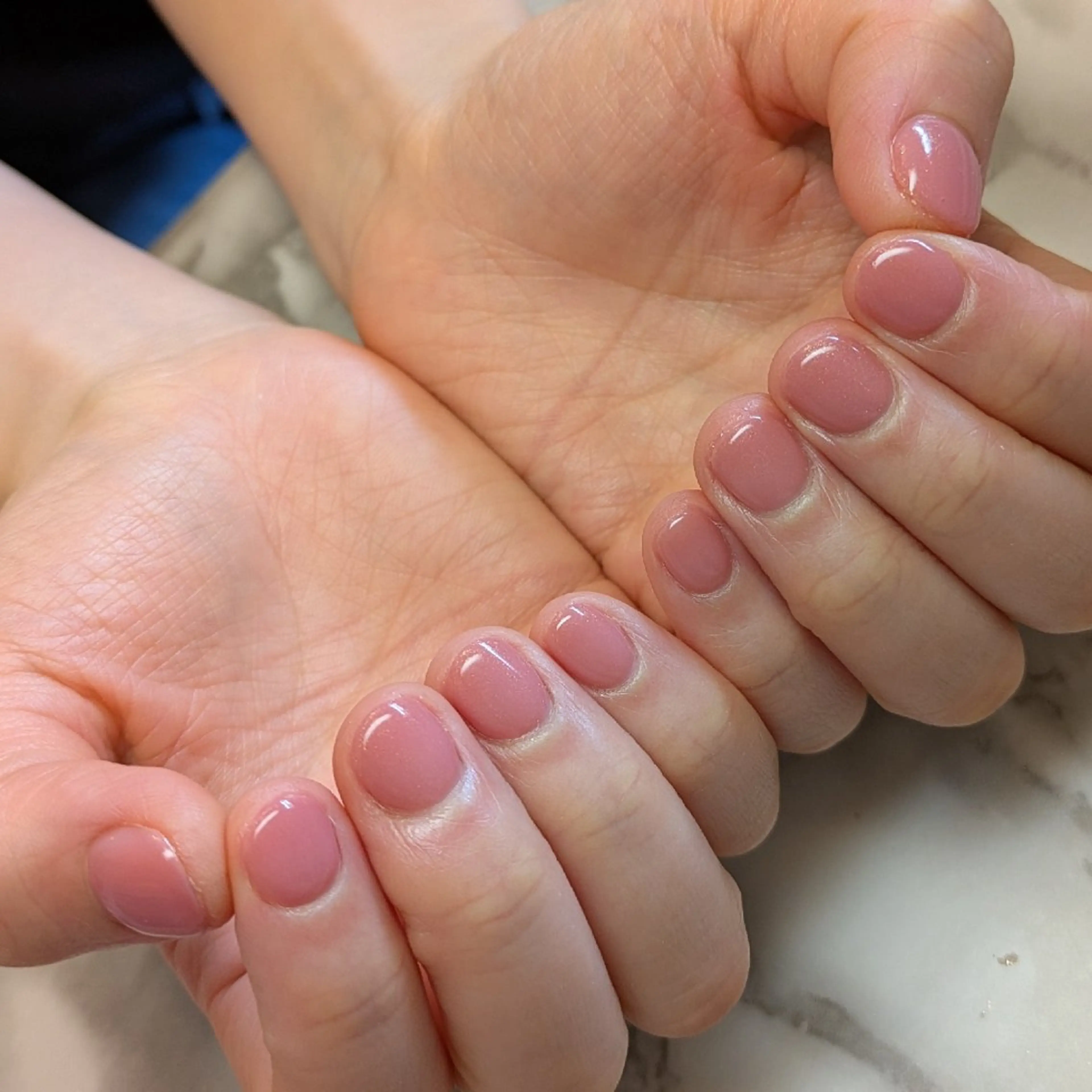 ネイル ワンカラーネイル ジェヌインネイル 河内のネイルデザイン