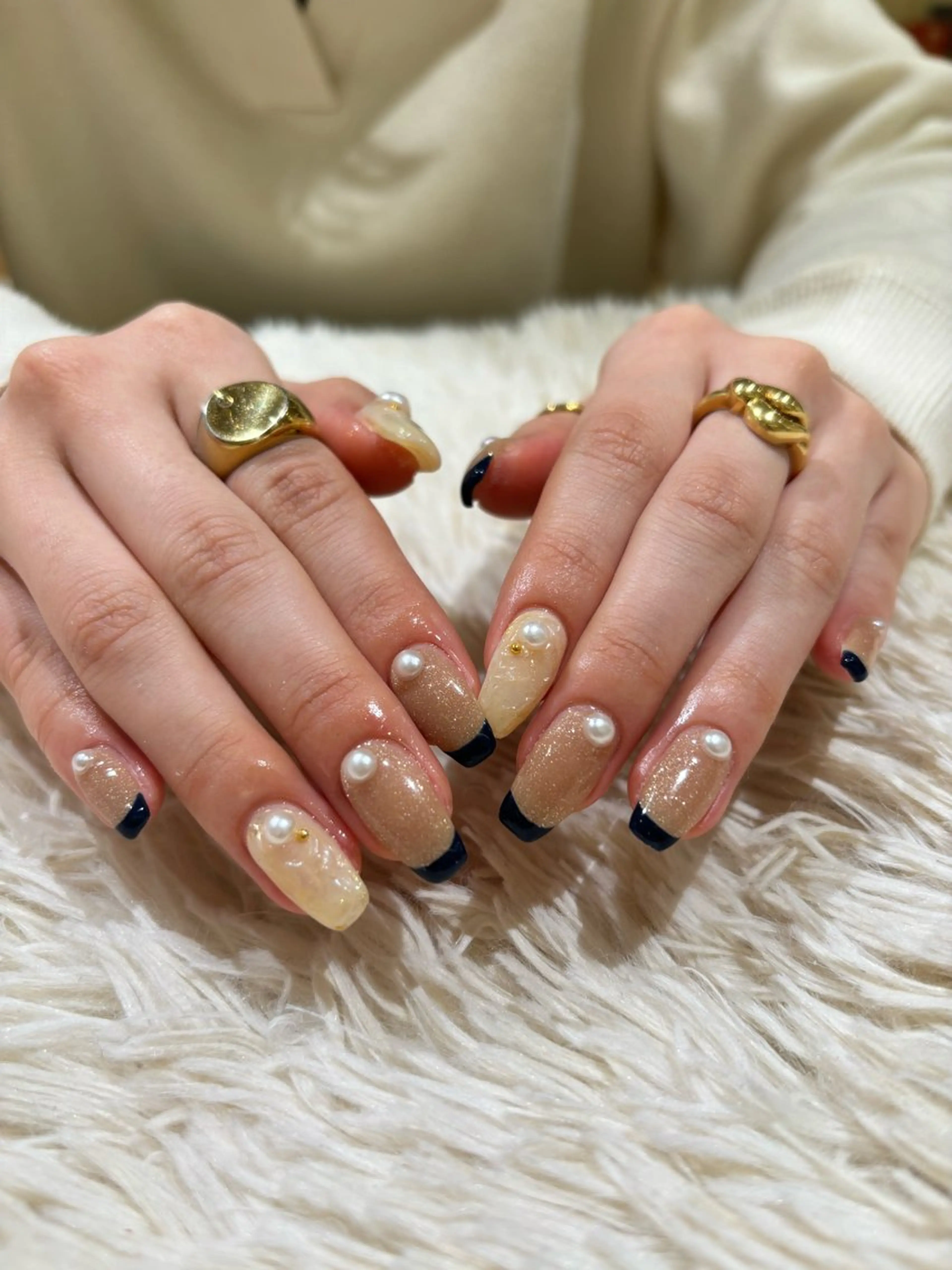 ネイル ハンドネイル 🤍 YUI 🤍のネイルデザイン