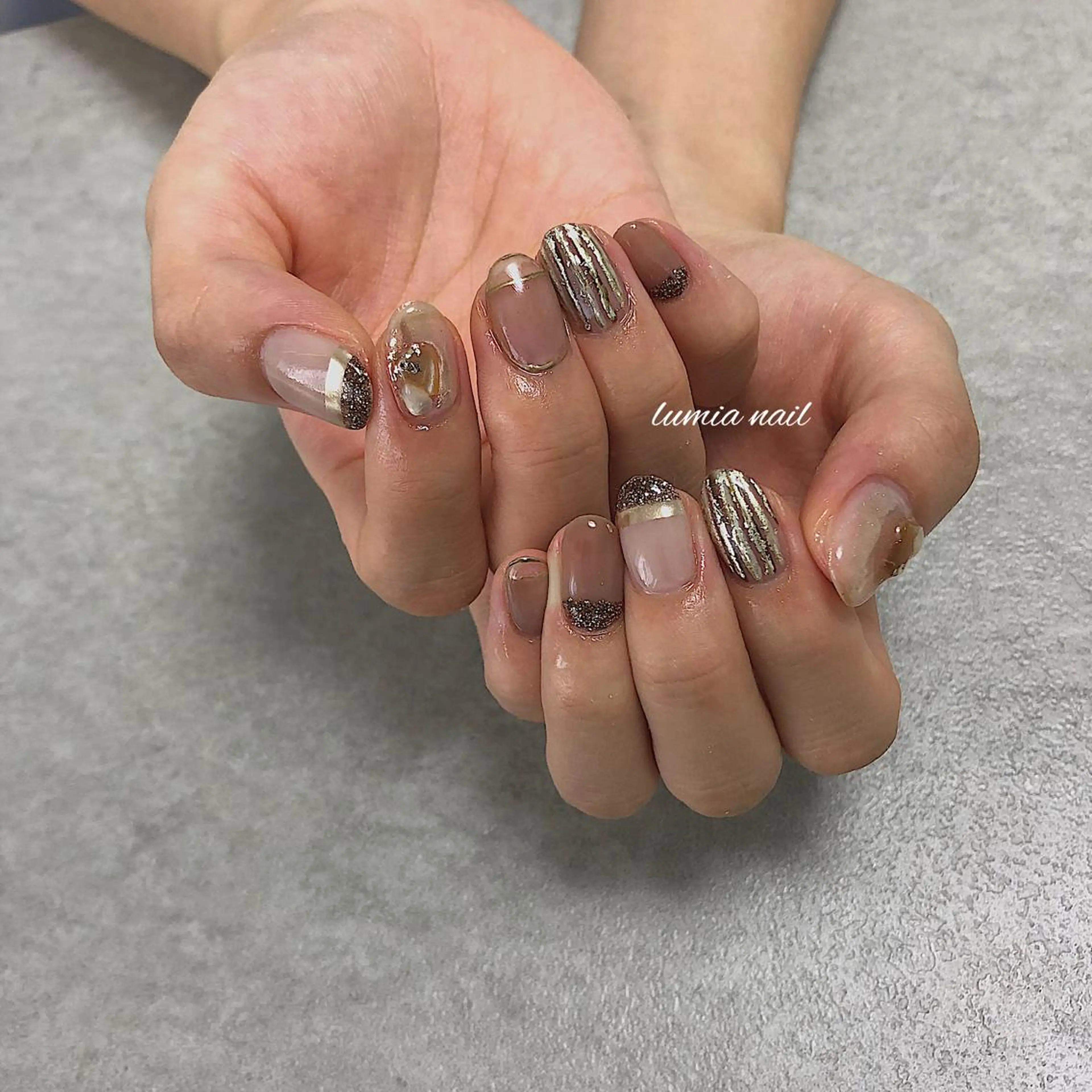 ネイル nail&eyelash Rine所属・Rine 放出 (リネ)のネイルデザイン