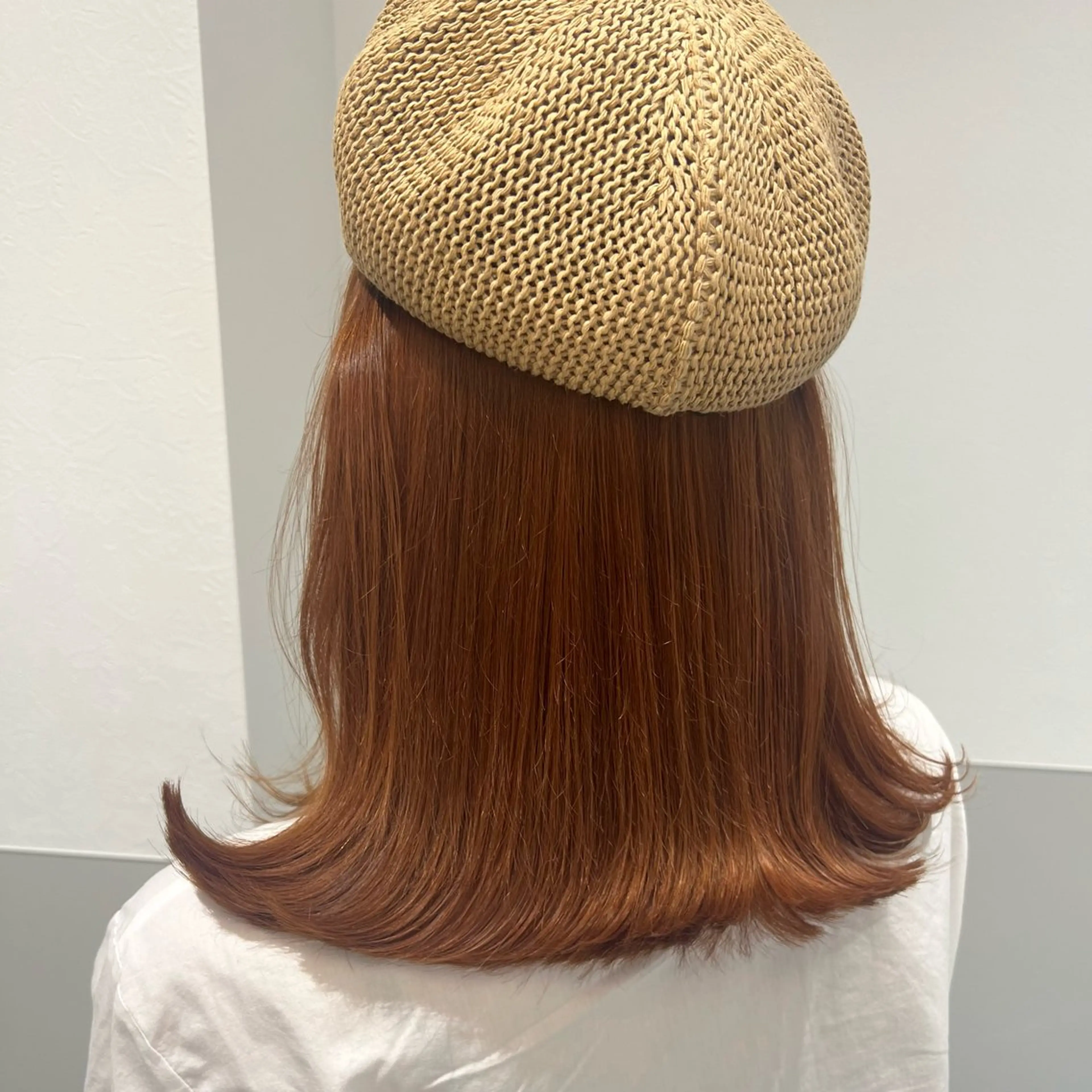 ミディアム カット ヘアカラー トリートメント 韓国モテhair🍑 momoのヘアスタイル