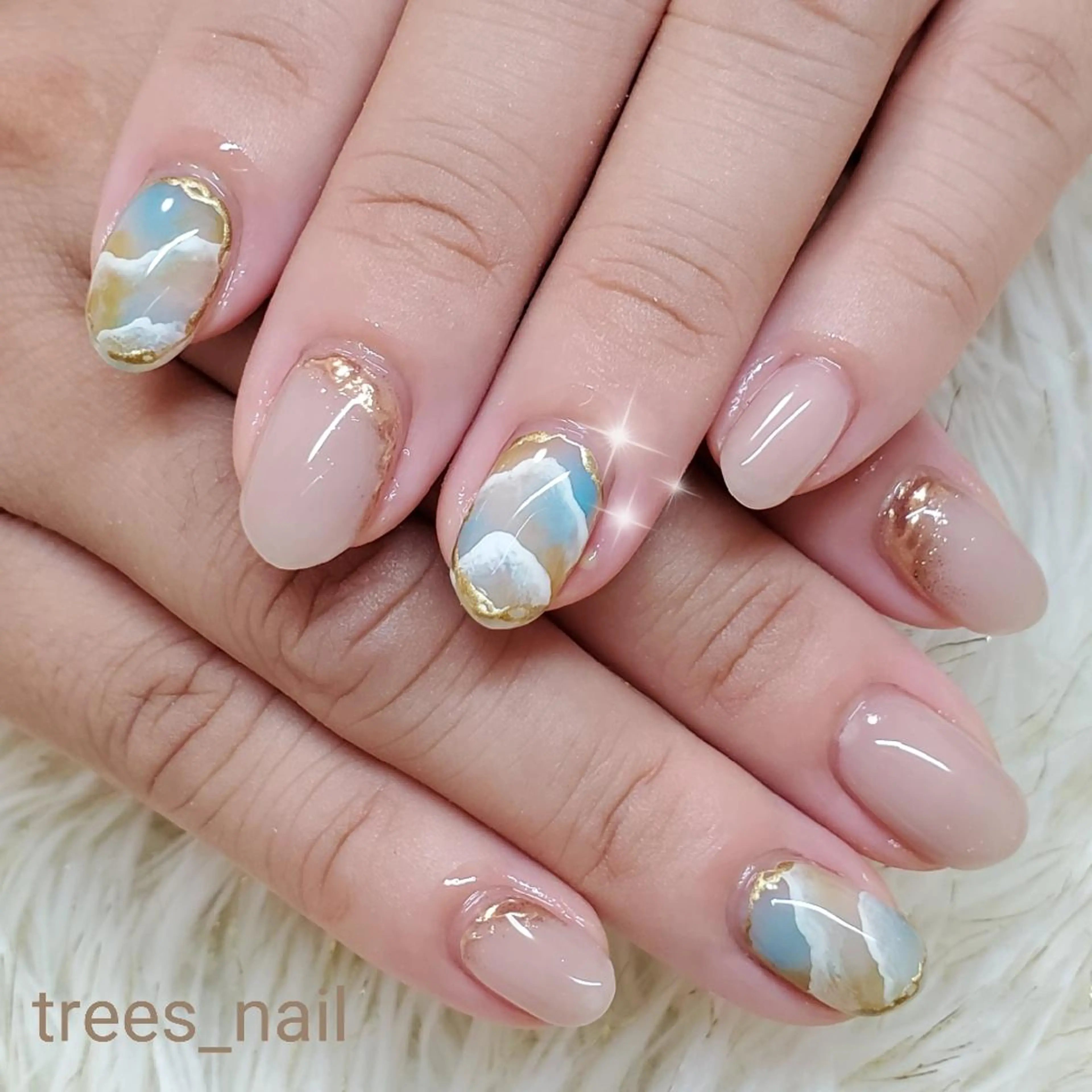 ネイル trees_ nailのネイルデザイン