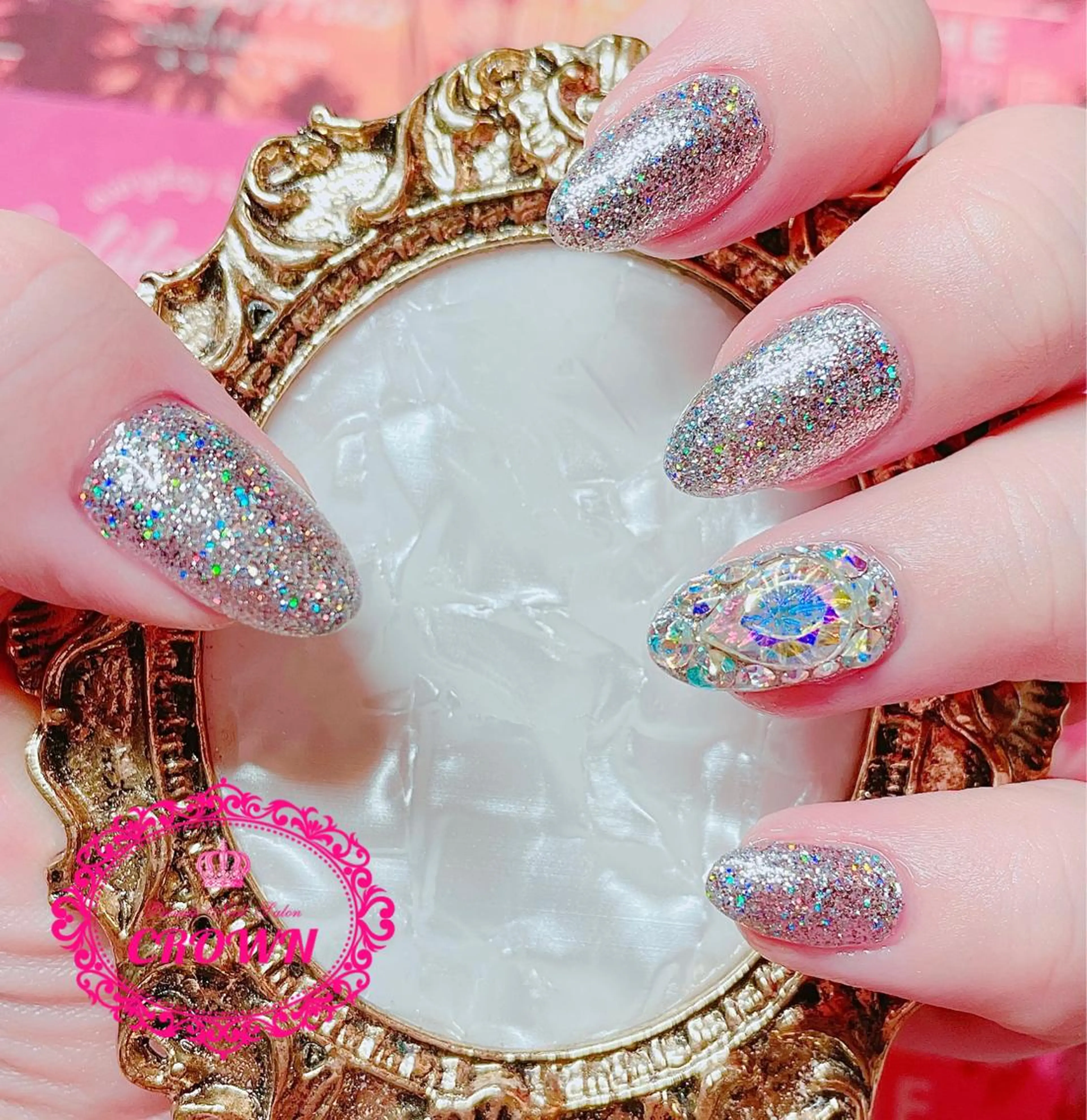 ネイル CROWN プライベートサロンのネイルデザイン