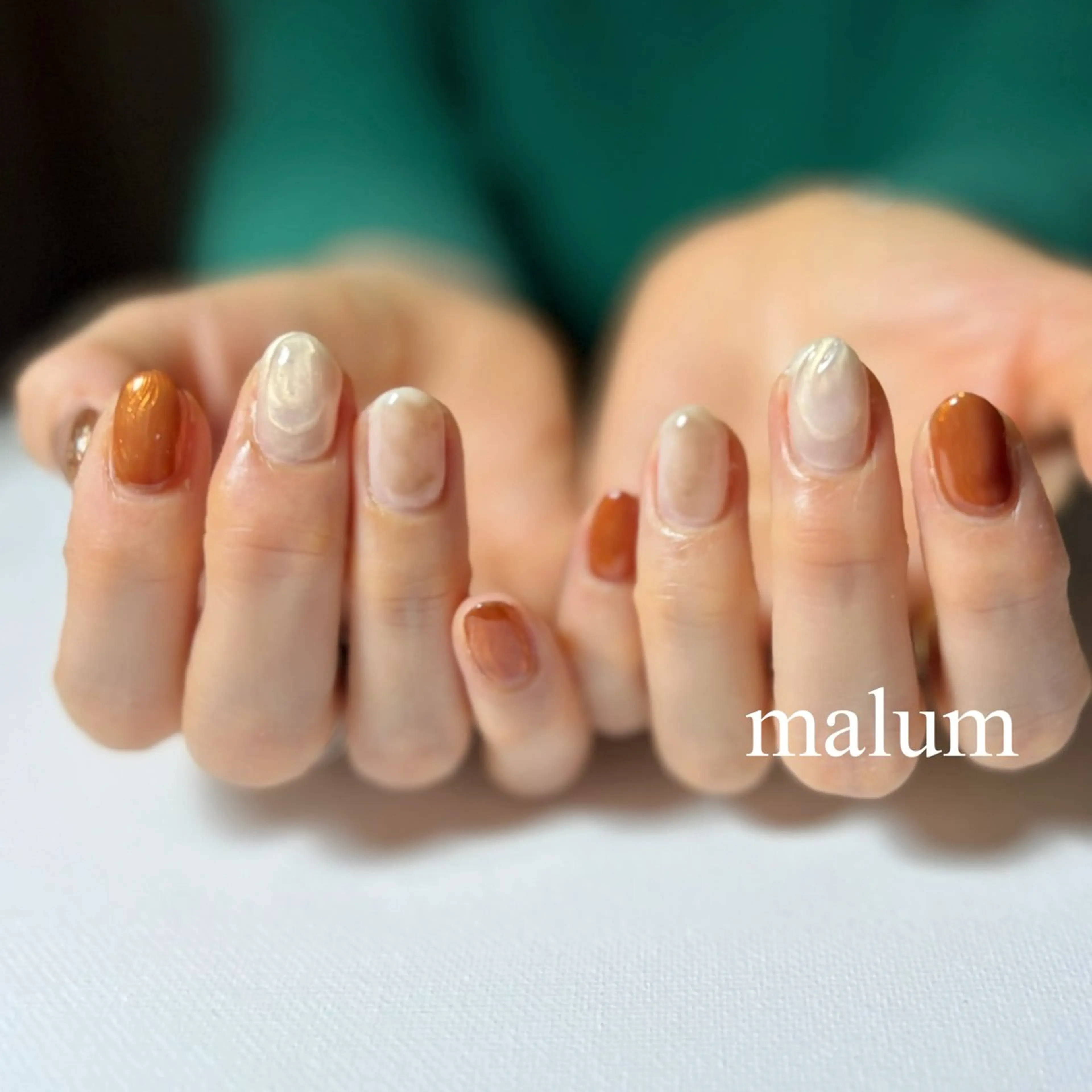 ネイル ハンドネイル malum nailのネイルデザイン