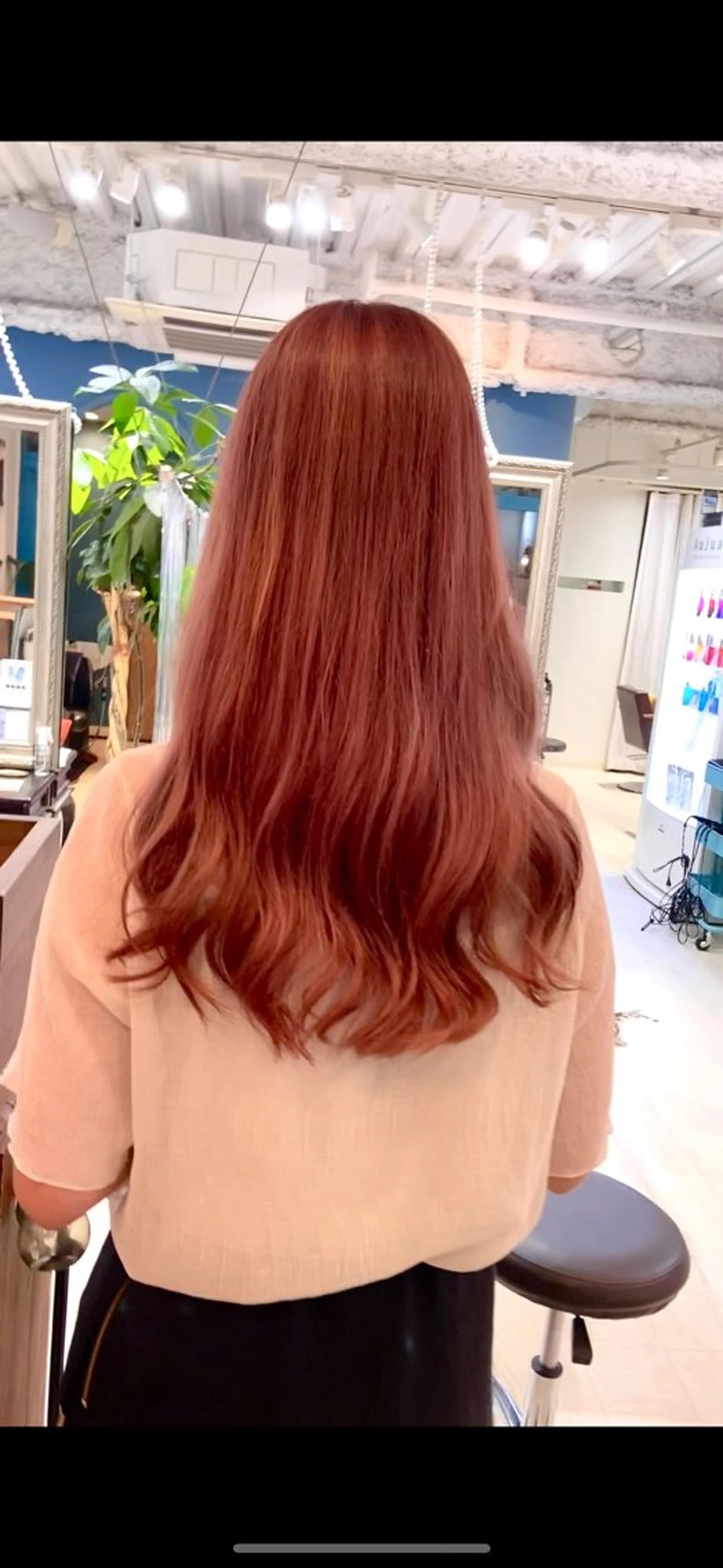 ロング カラー ブリーチ ピンクカラー カット ヘアカラー レイヤー/透明感/髪 質改善/メンズ/佐藤のヘアスタイル