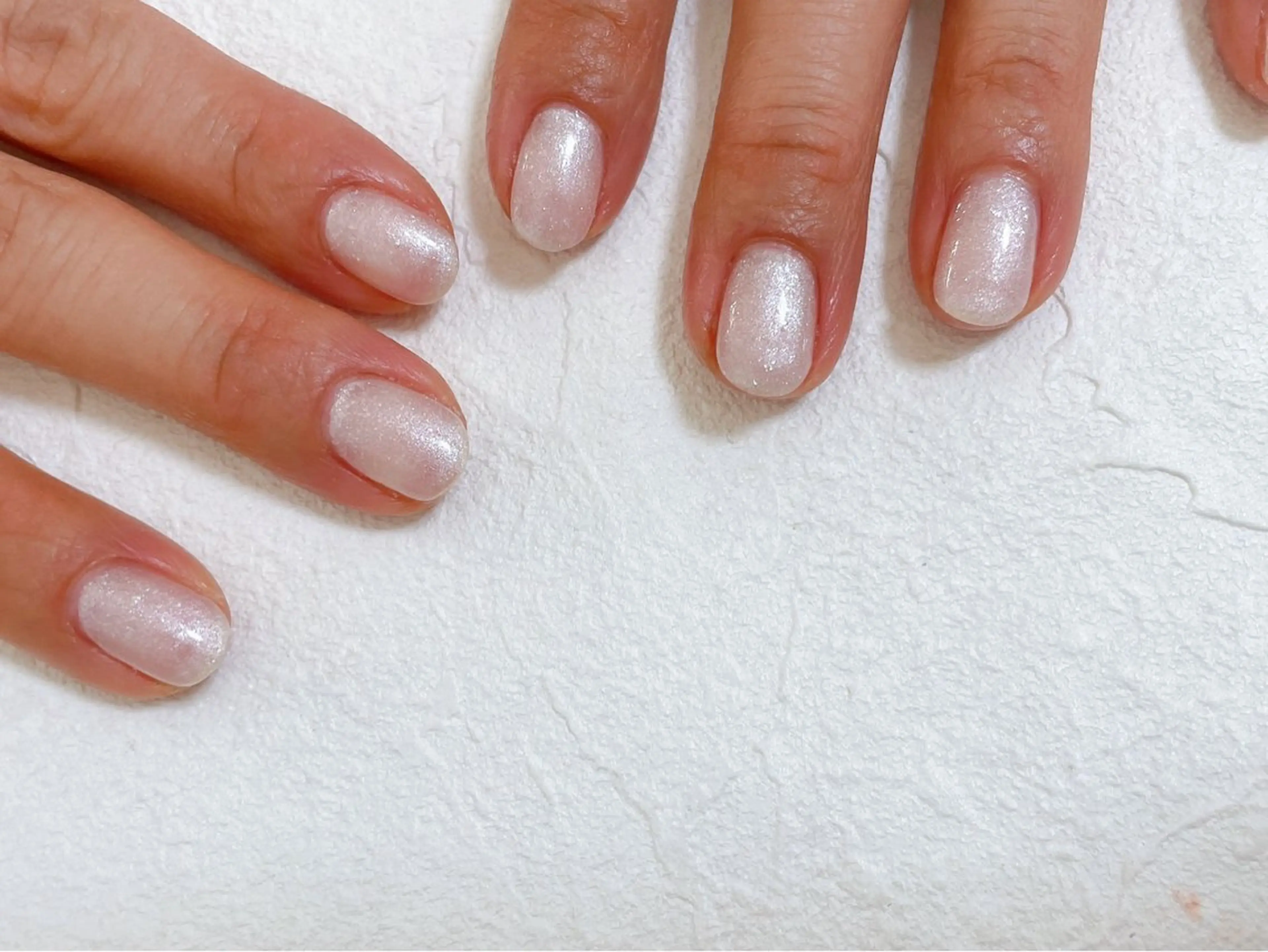 ネイル オーロラネイル フットネイル フレンチネイル ジェルネイル 韓国ネイル ハンドネイル kiki nail たまプラーザのネイルデザイン