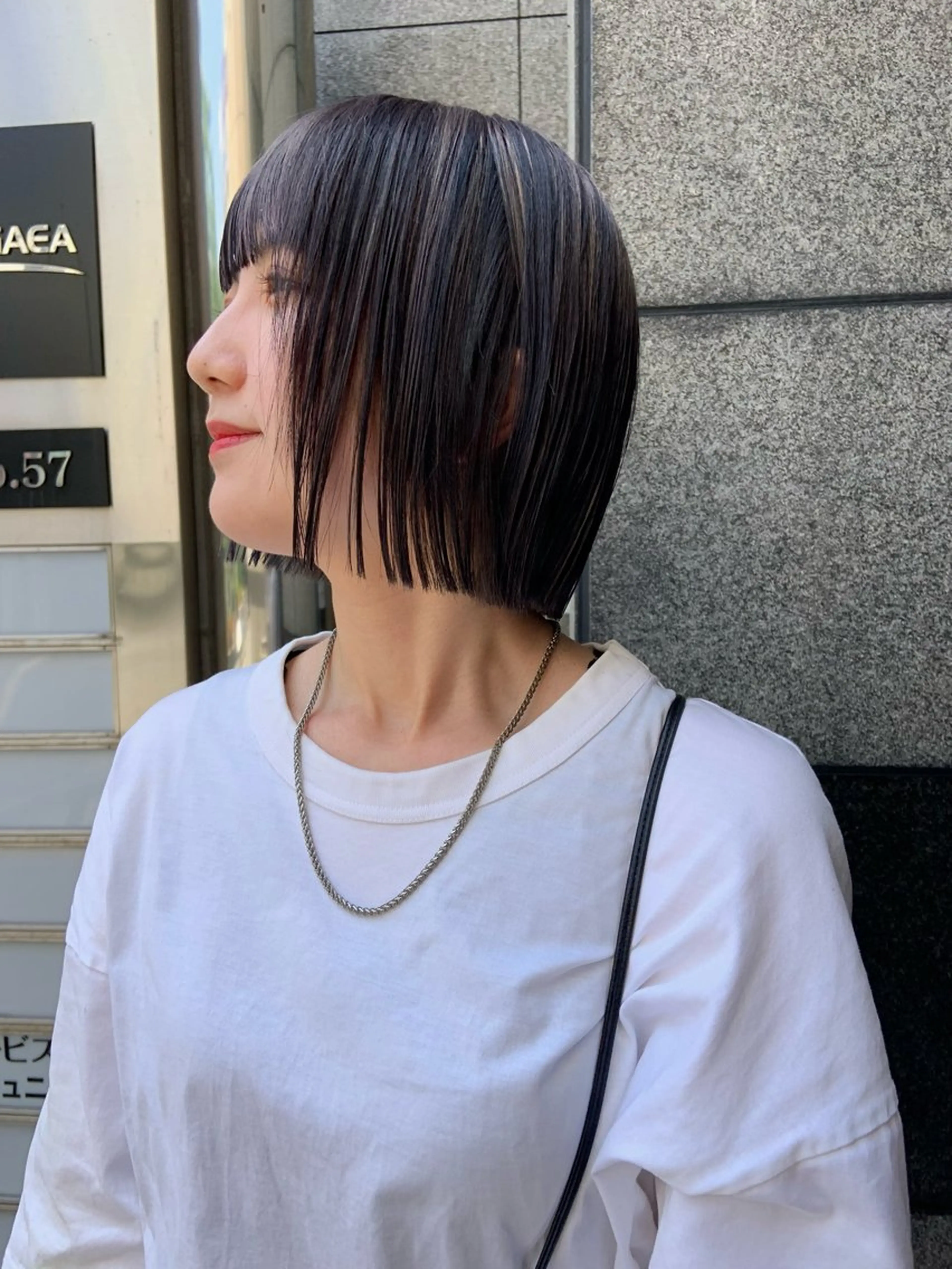 ショート #美髪矯正#艶カラー Natsuのヘアスタイル