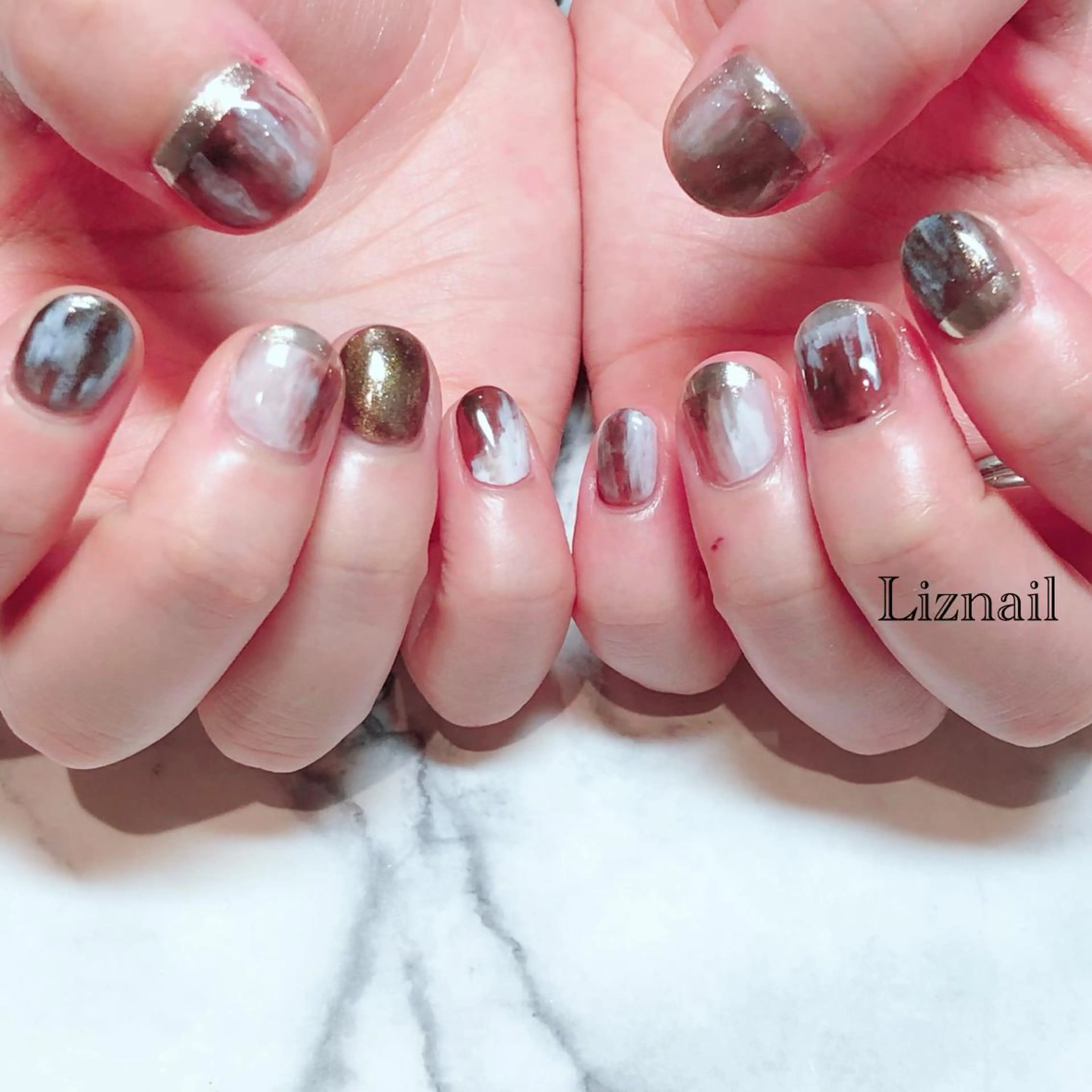 ネイル ハンドネイル Rawr / saoriのネイルデザイン