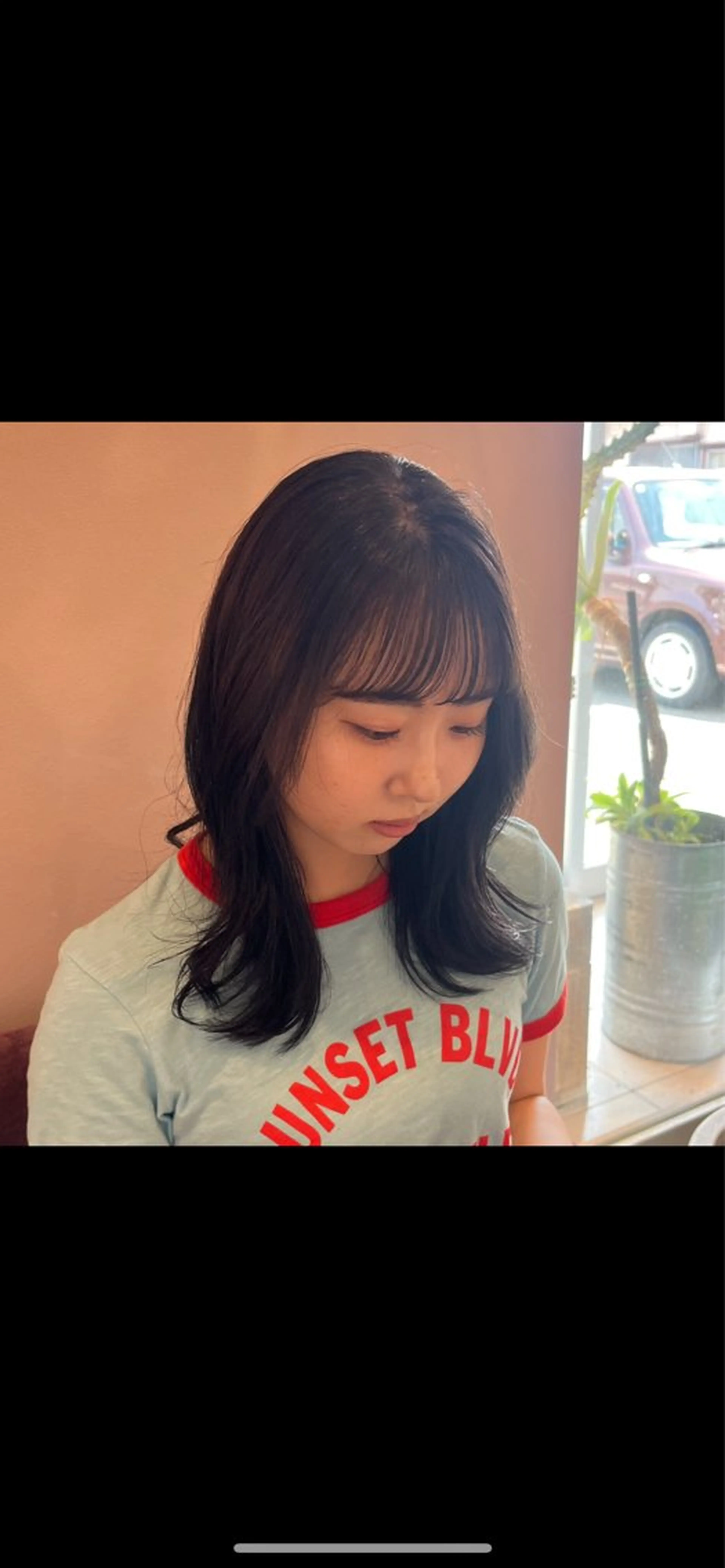 セミロング カラー/韓国レイヤー /ブリーチ/hinaのヘアスタイル