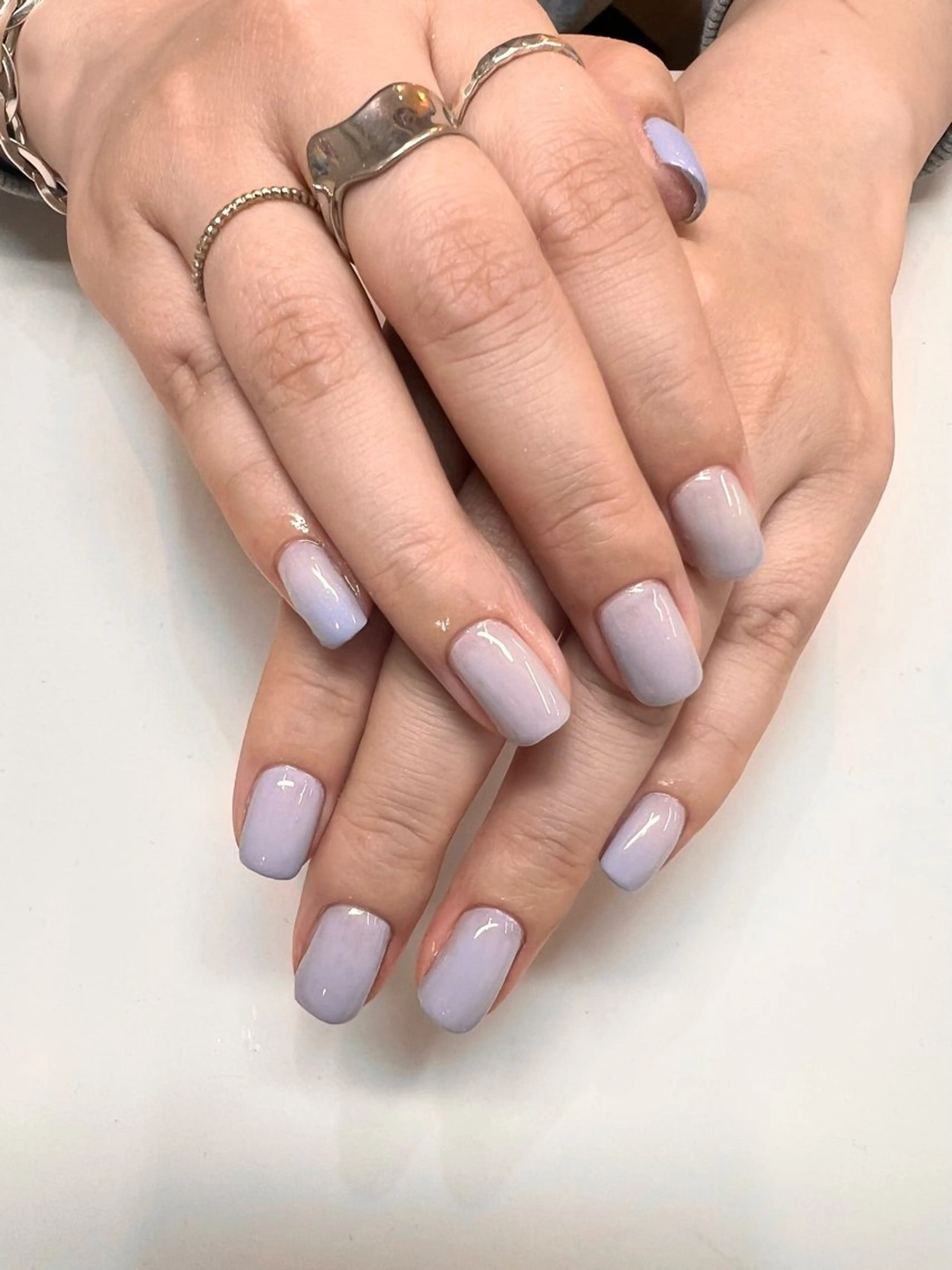 ネイル 長さ出し フットネイル ジェルネイル マグネットネイル 持ち込み chipie_ momiのネイルデザイン