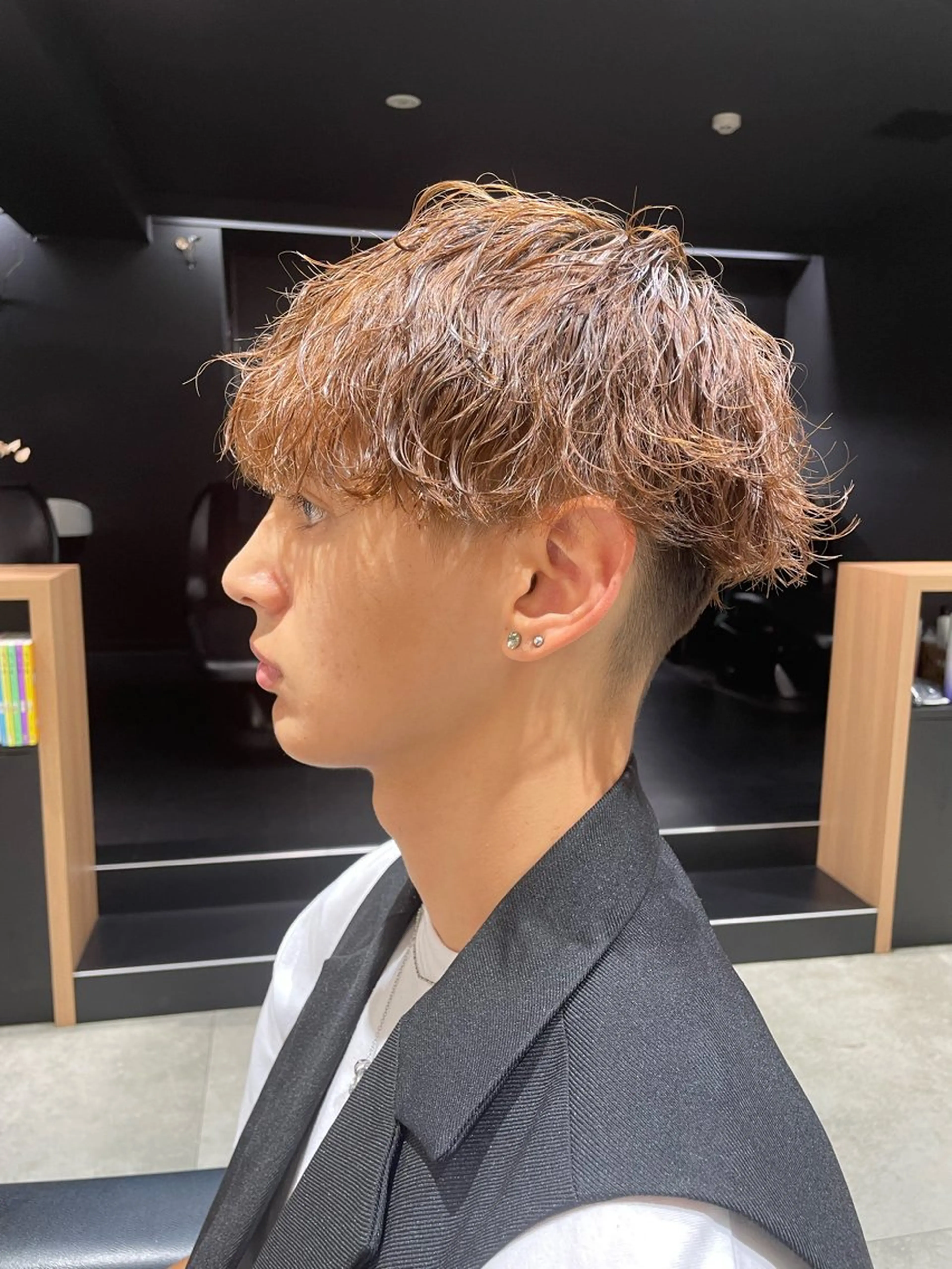 【メンズ限定】　カット＋ケアパーマ＋ヘッドスパの写真