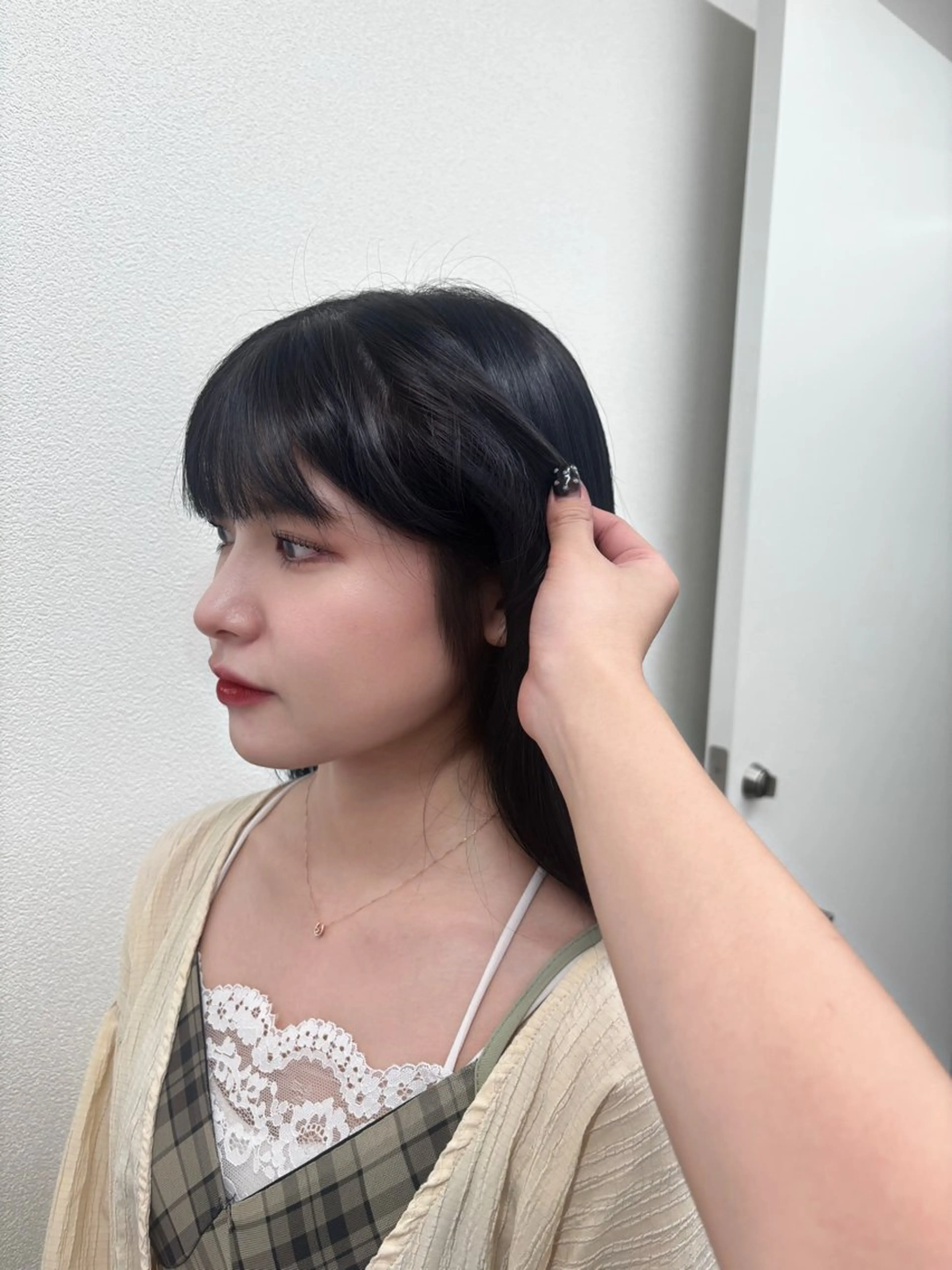 ロング HINAKO🩵 寒色カラー🪽のヘアスタイル