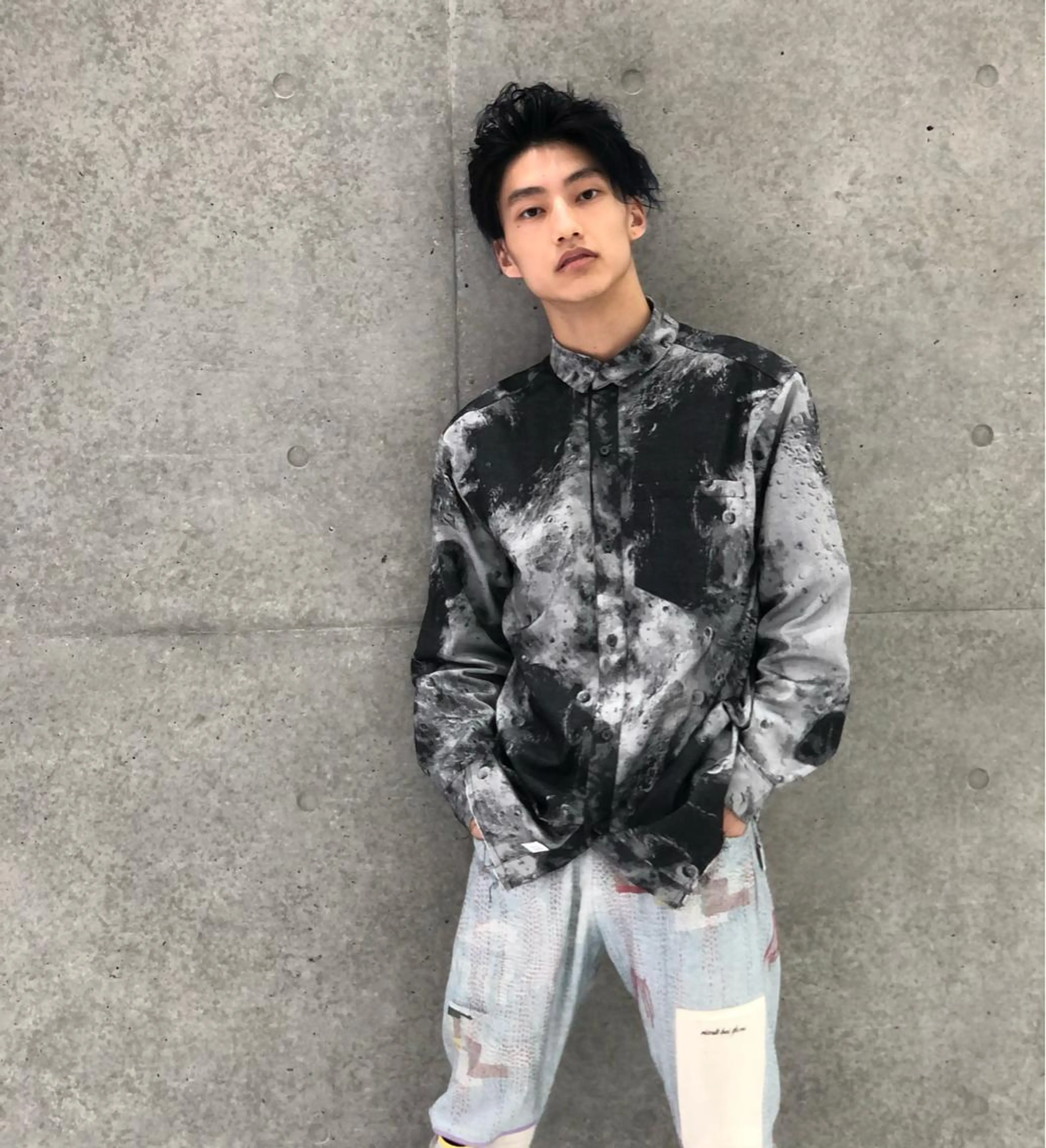 ショート カラー メンズ CoCooN satoshiのヘアスタイル