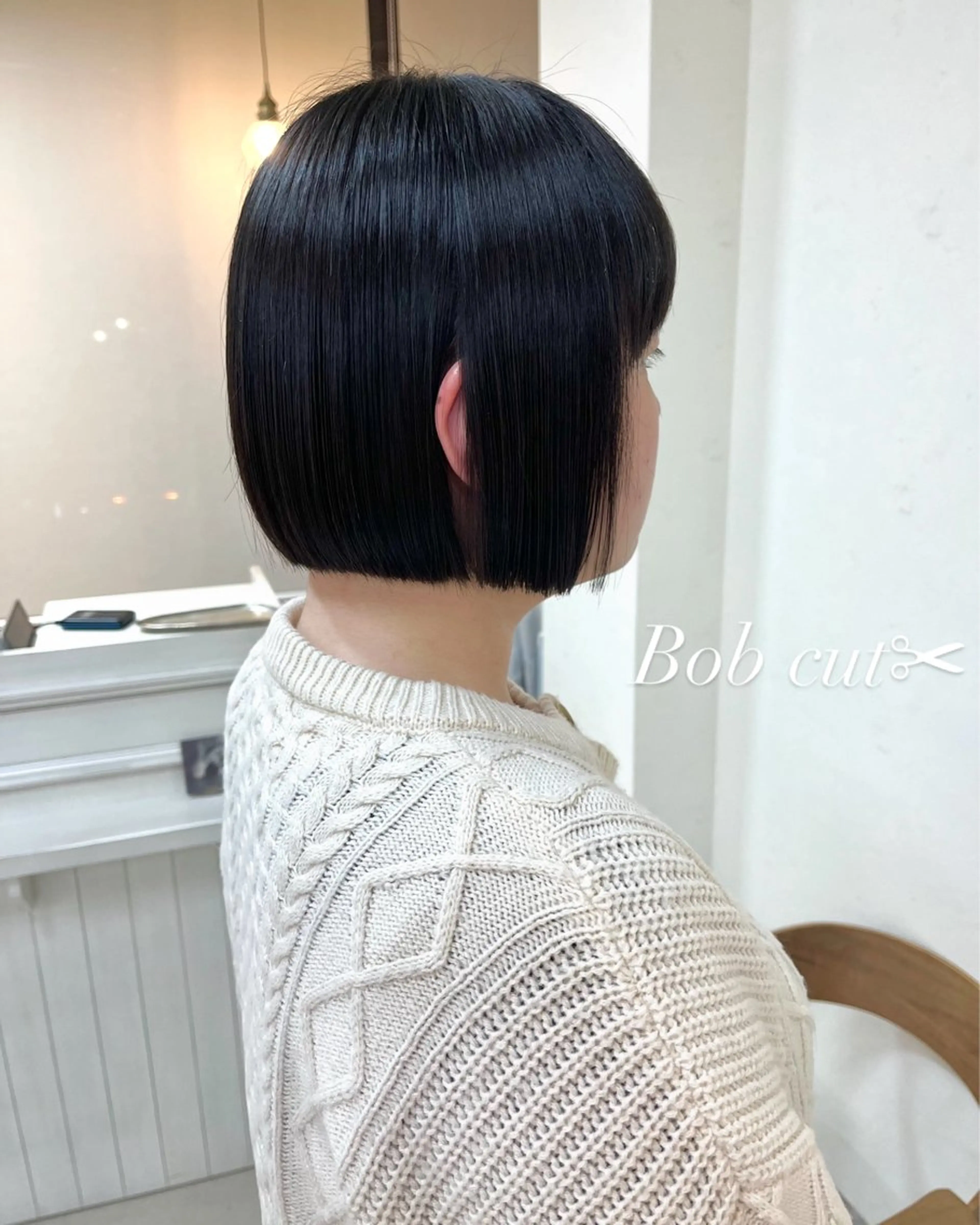 ショート カット Lamp 柏 山口 か乃 ブリーチカラーのヘアスタイル