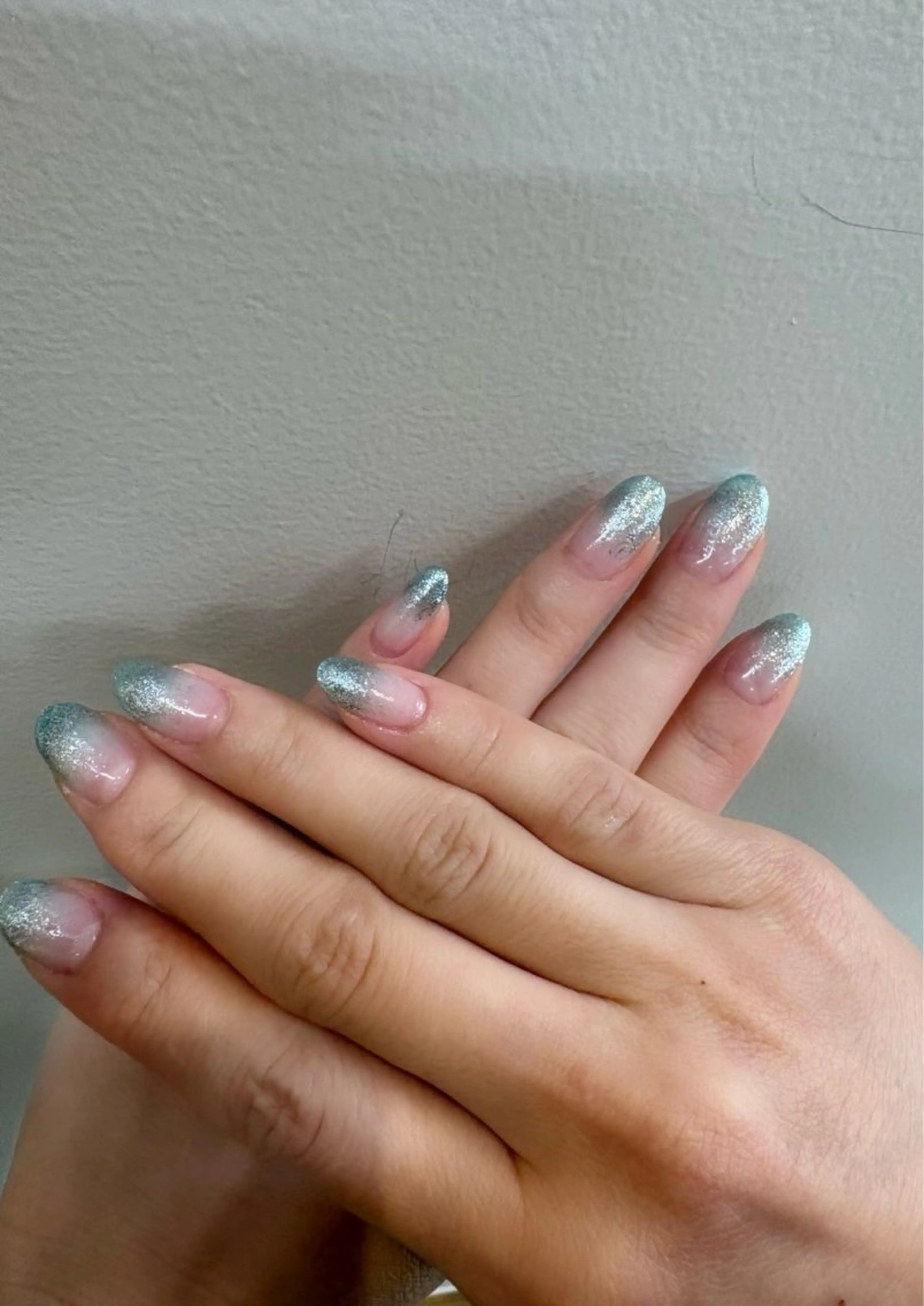 ネイル ラメ(グリッター) ラメグラデーション Nikaido Sandraのネイルデザイン