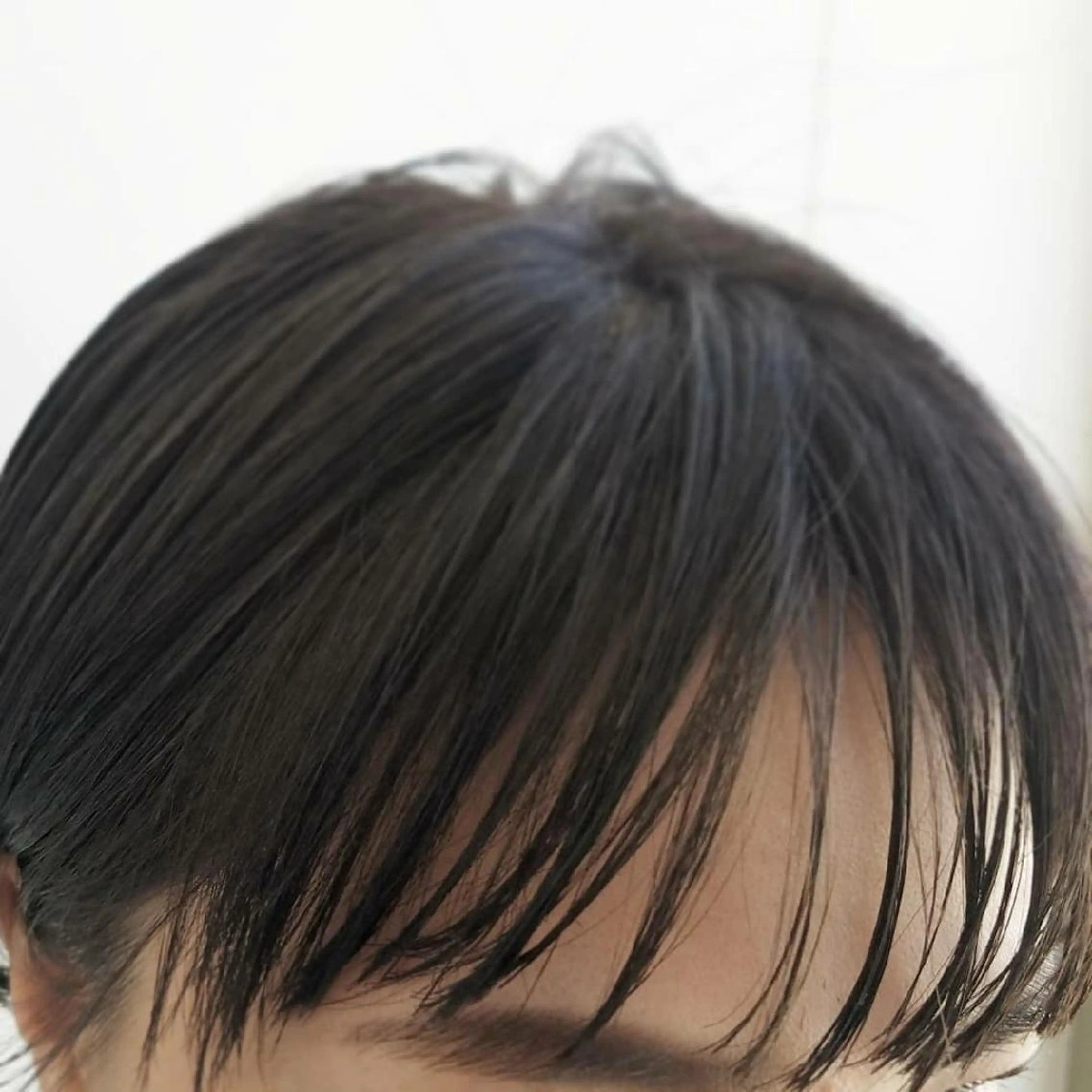 ミディアム カラー パーマ ヘアアレンジ シースルーバング iplus✴ まつげ、眉毛、耳つぼのマツエク・マツパデザイン