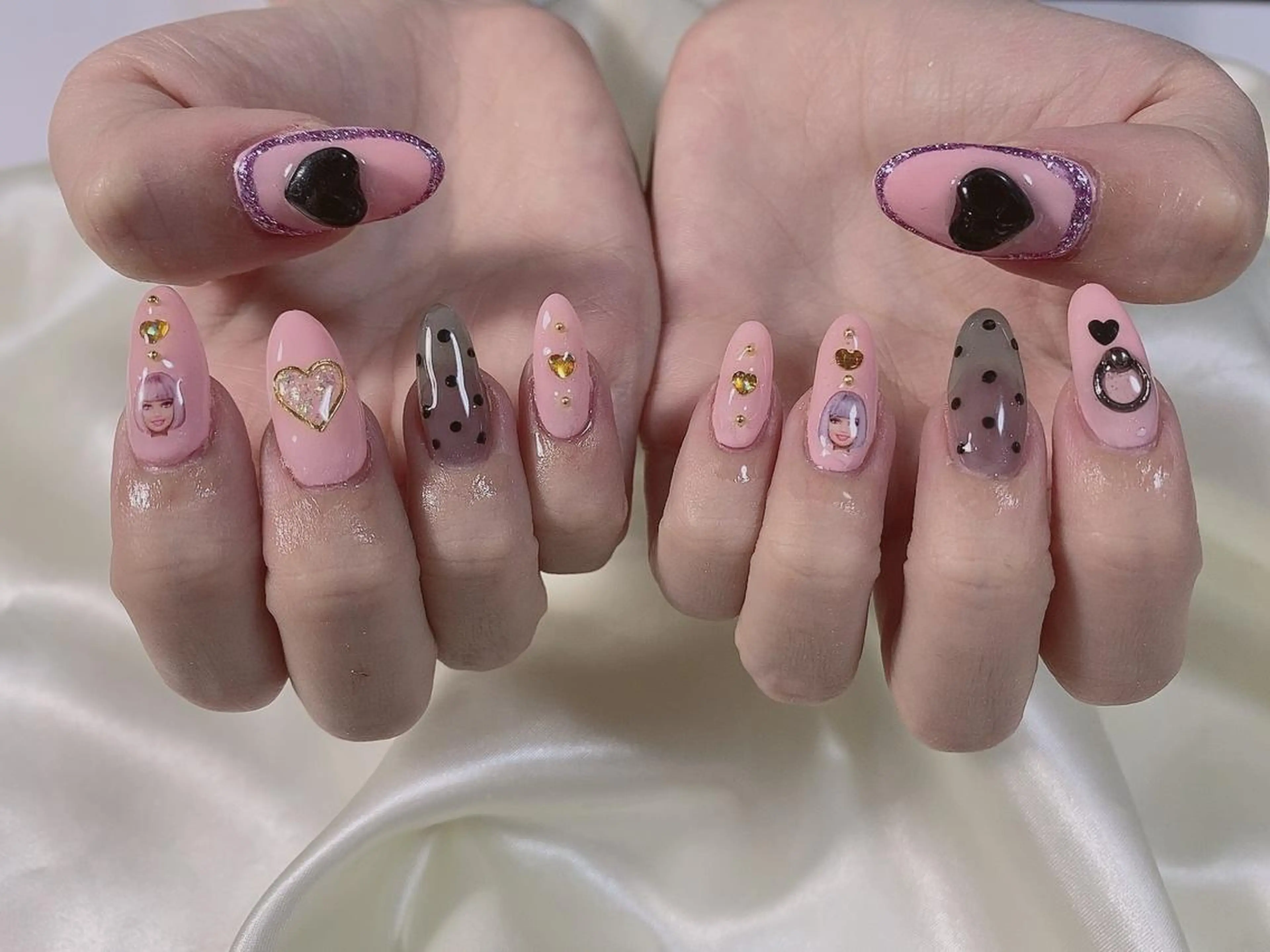 ネイル 高草木 桃香のネイルデザイン