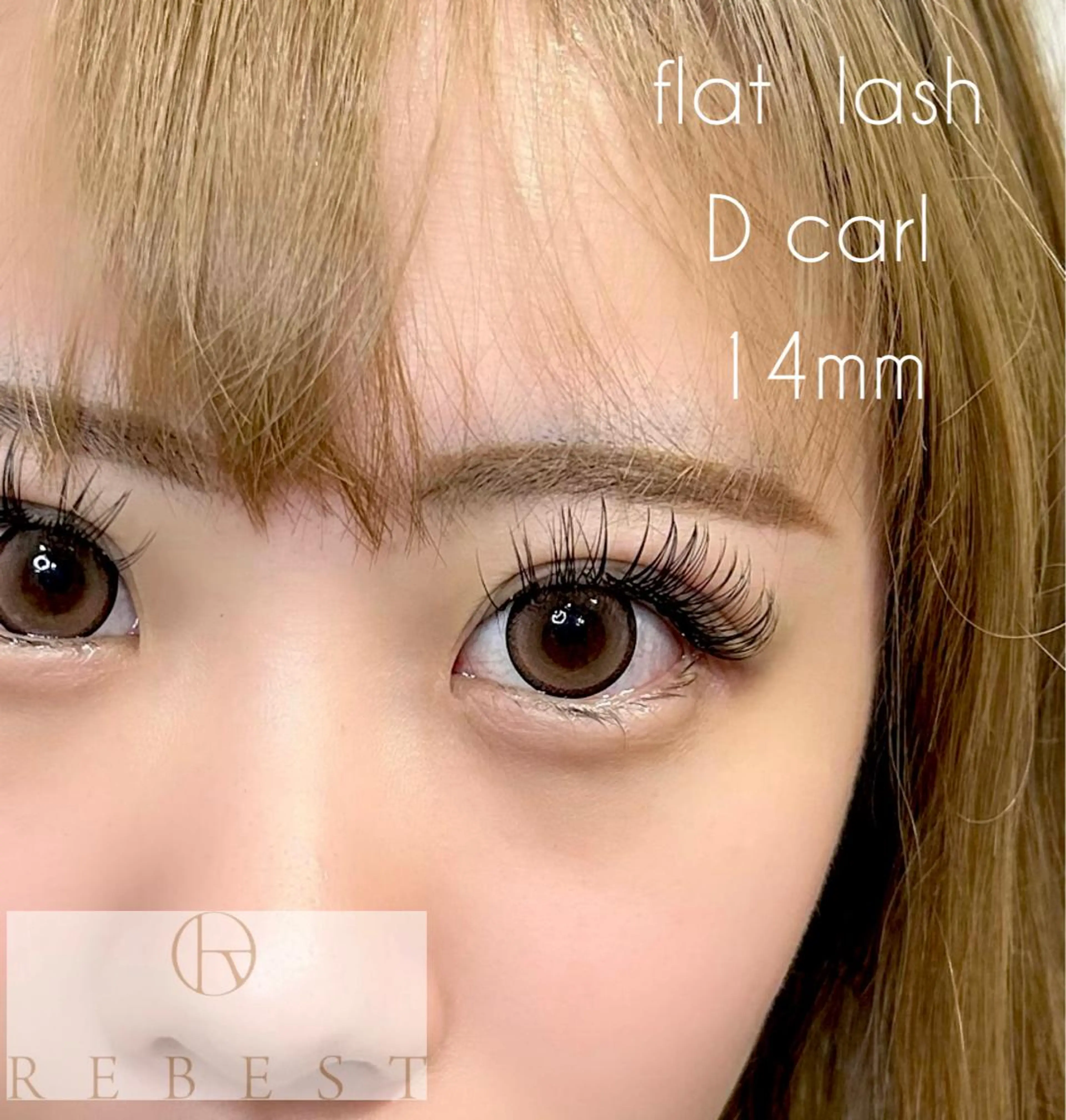 マツエク・マツパ yuuka REBEST心斎橋のマツエク・マツパデザイン