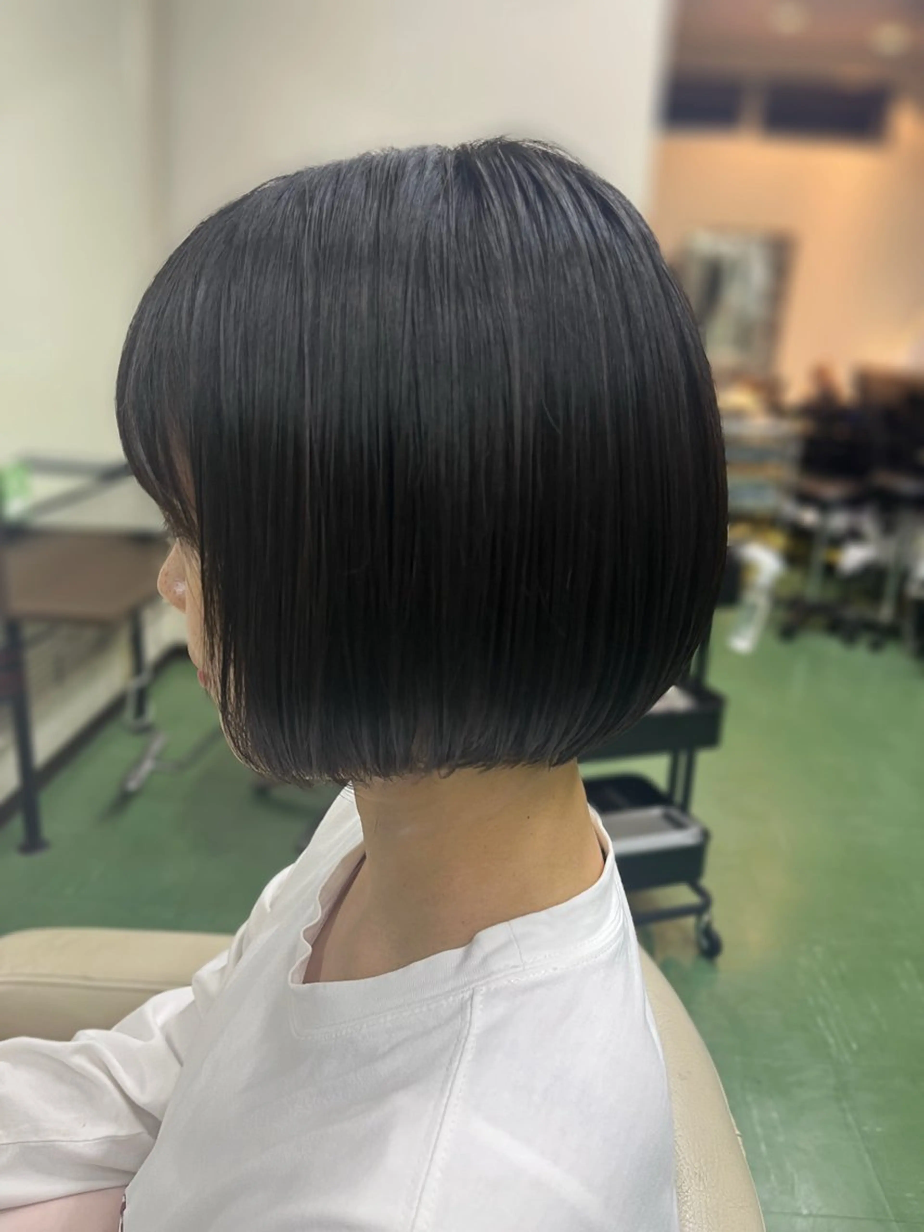 ミディアム ボブ 久留生 隼斗のヘアスタイル