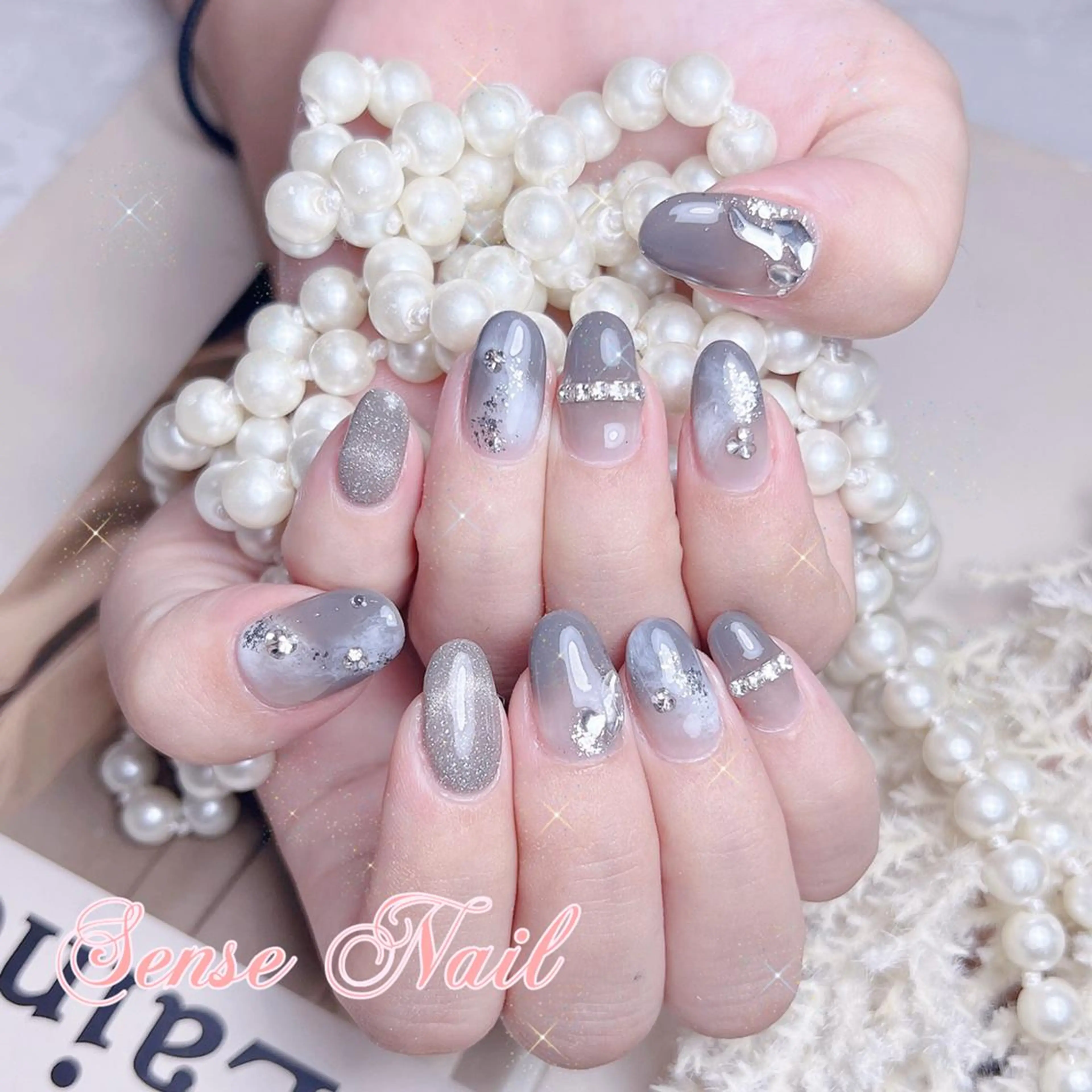 ネイル ハンドネイル ハンドケア 🍓Silk Eleganceのネイルデザイン