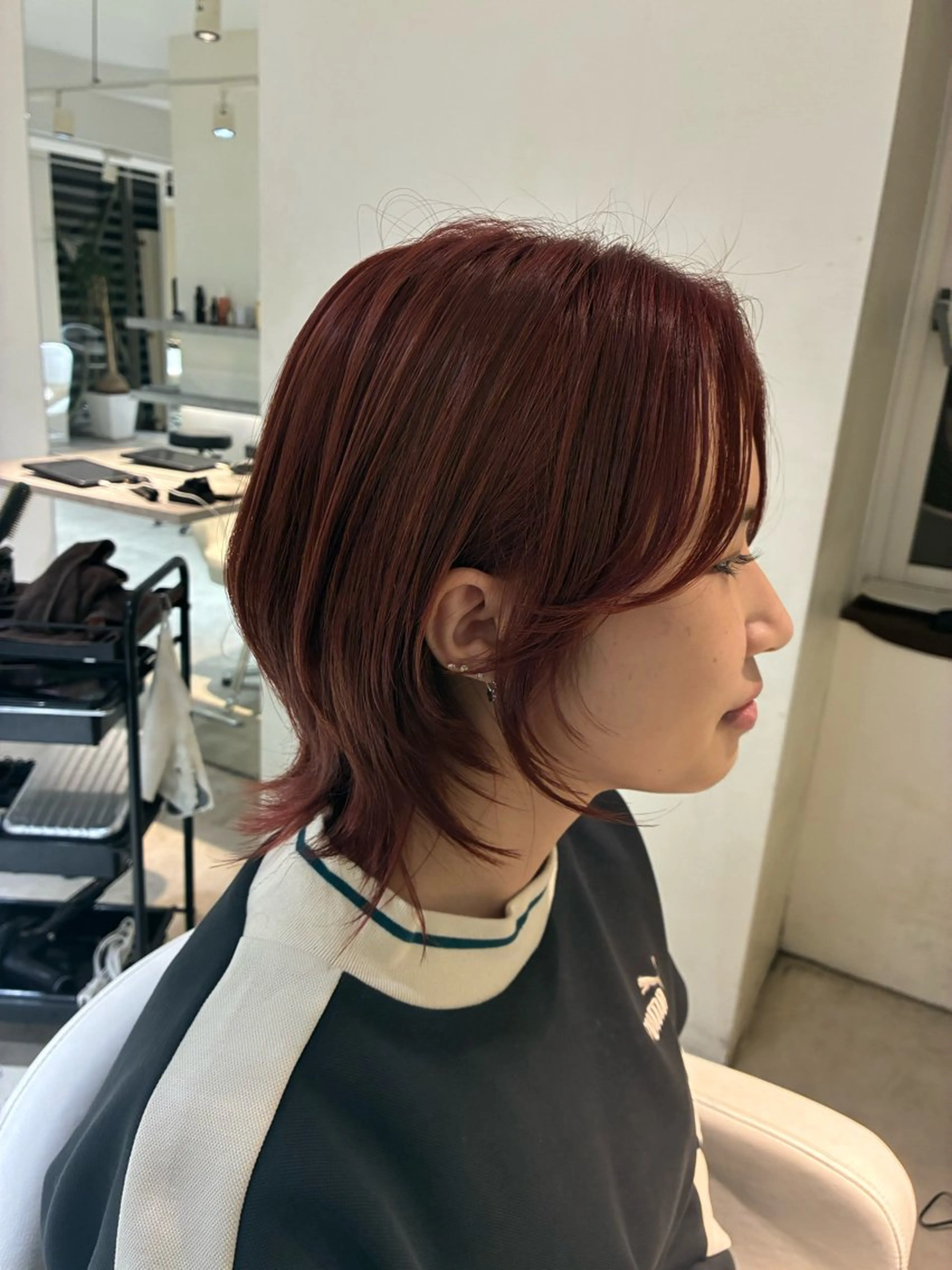 ショート カラー レイヤーカット ウルフカット カット ヘアカラー トリートメント ✨髪のソムリエ✨ 岩川和生のヘアスタイル