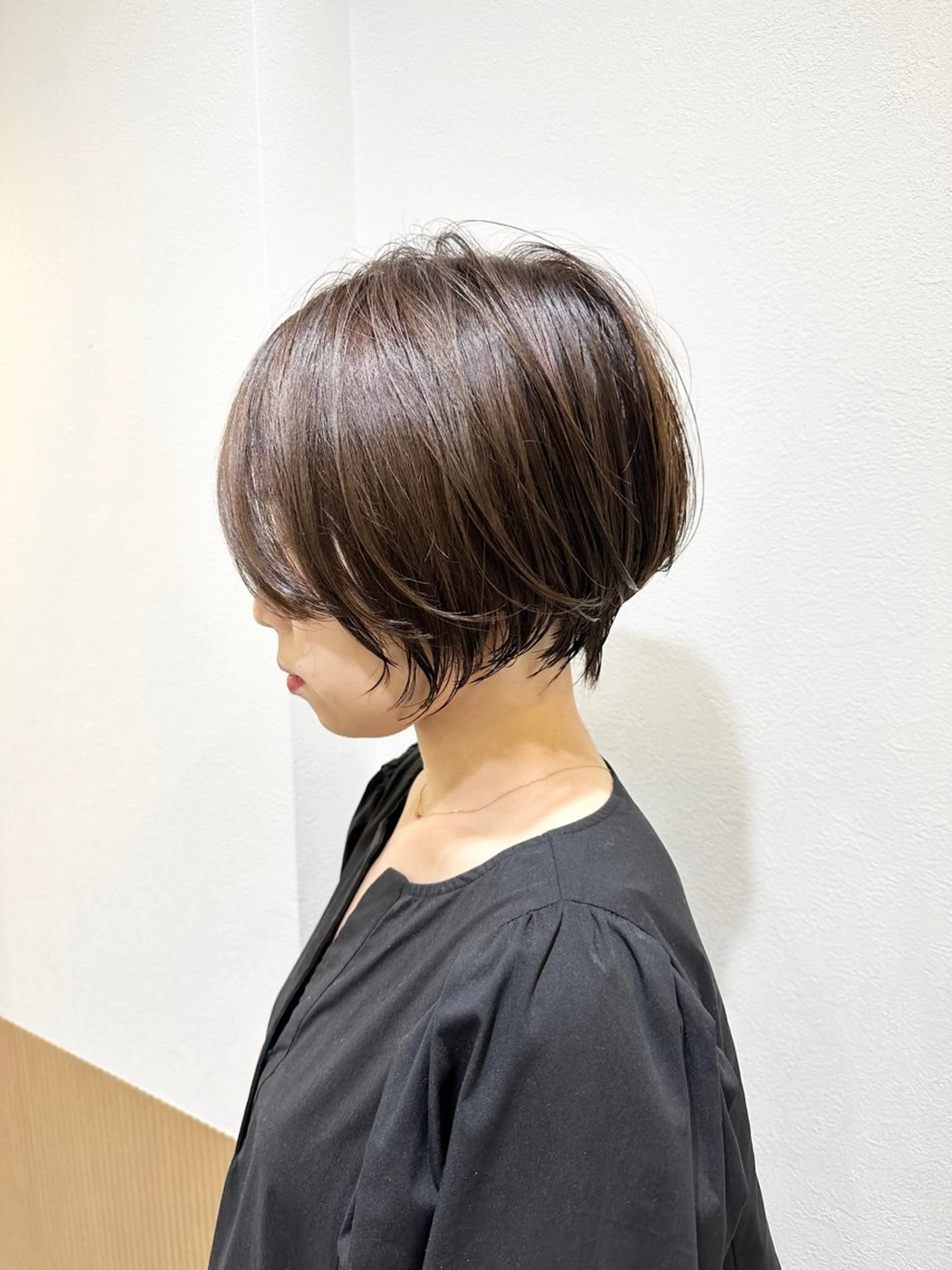 ショート カラー 似合わせスタイル 岡田勇哉のヘアスタイル