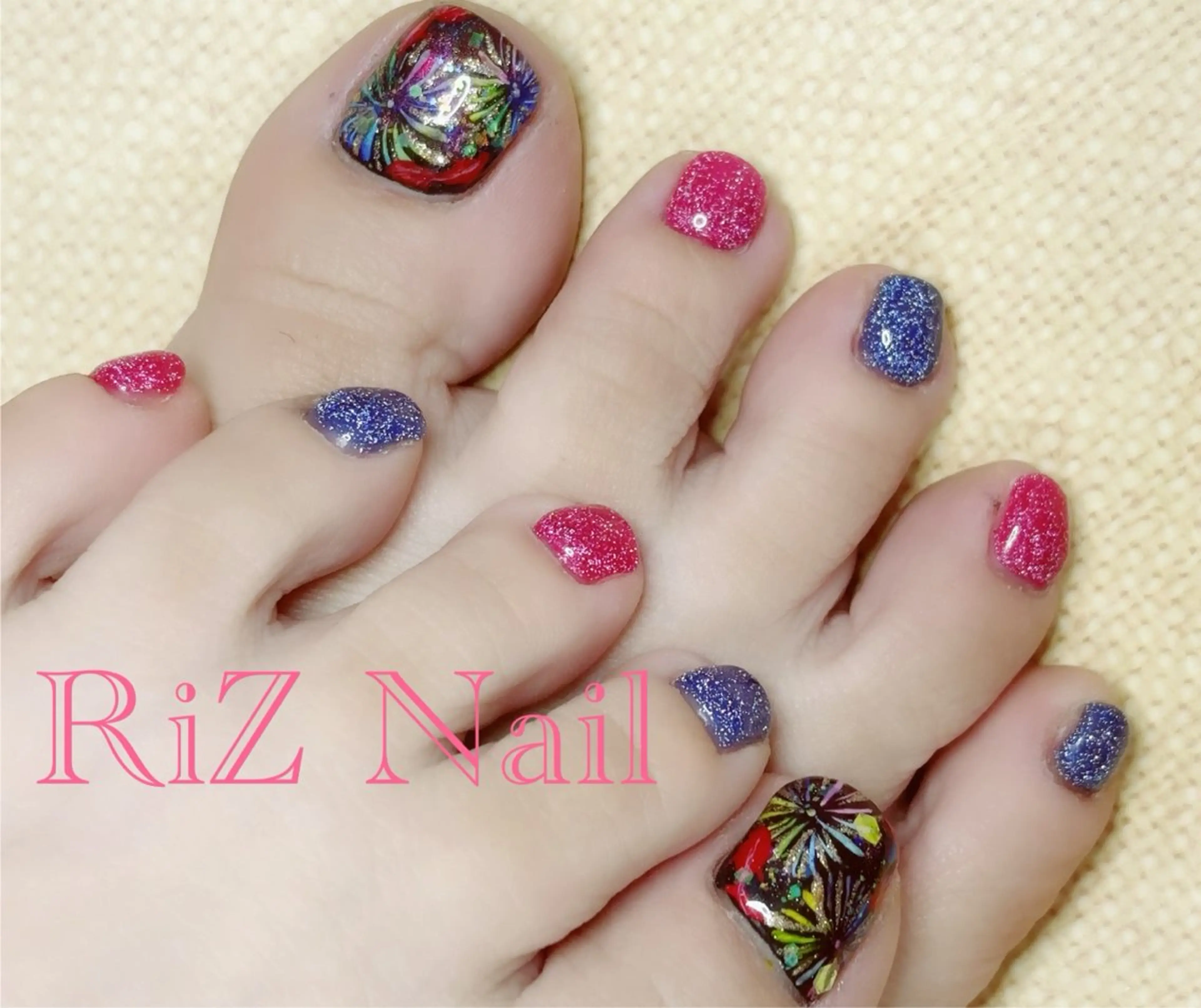 ネイル 持ち込み RiZ nail salonのネイルデザイン