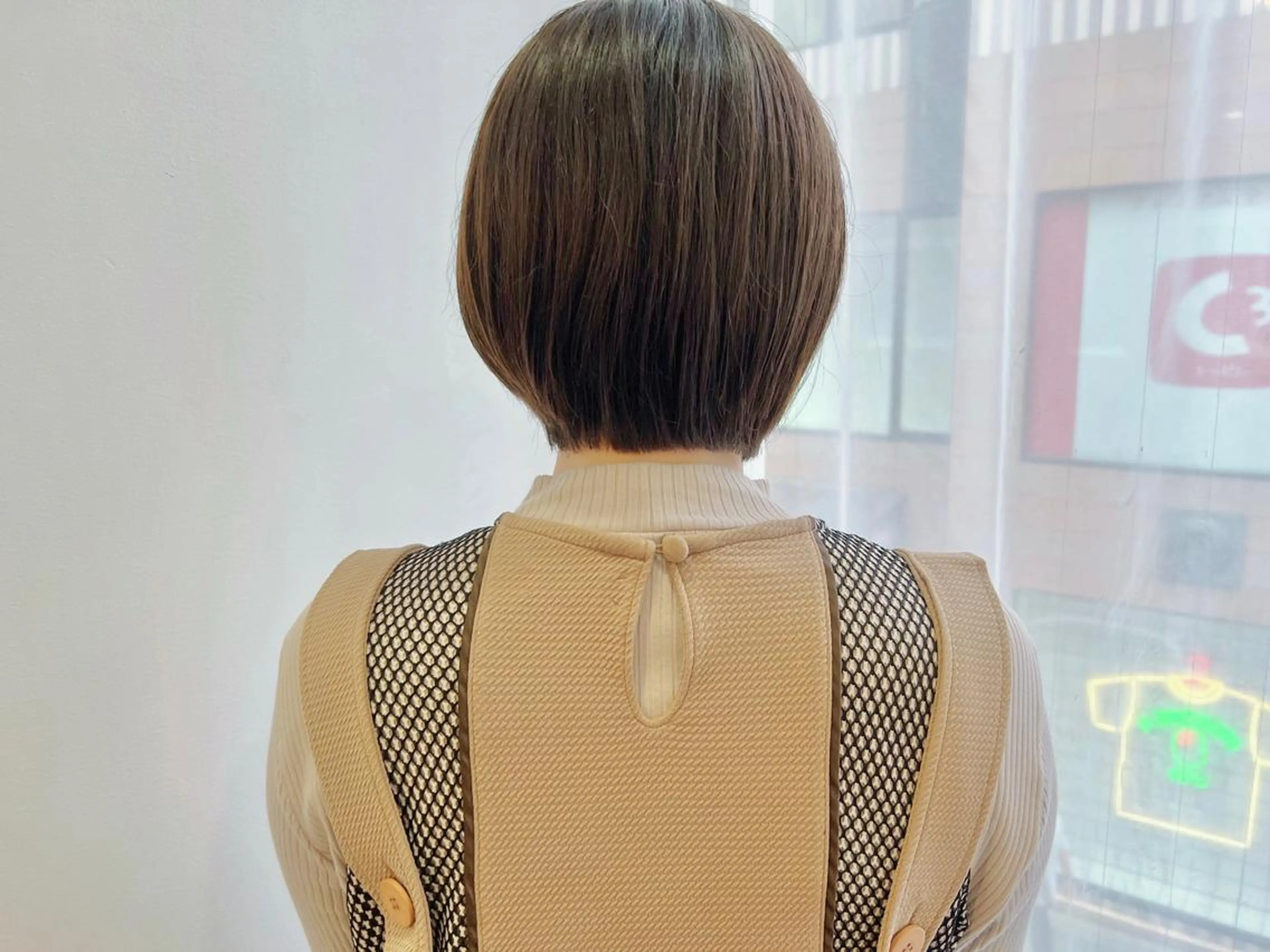 ショート カラー ショートボブ ボブ ショートヘア カット トリートメント タカハシ ハヤトのヘアスタイル