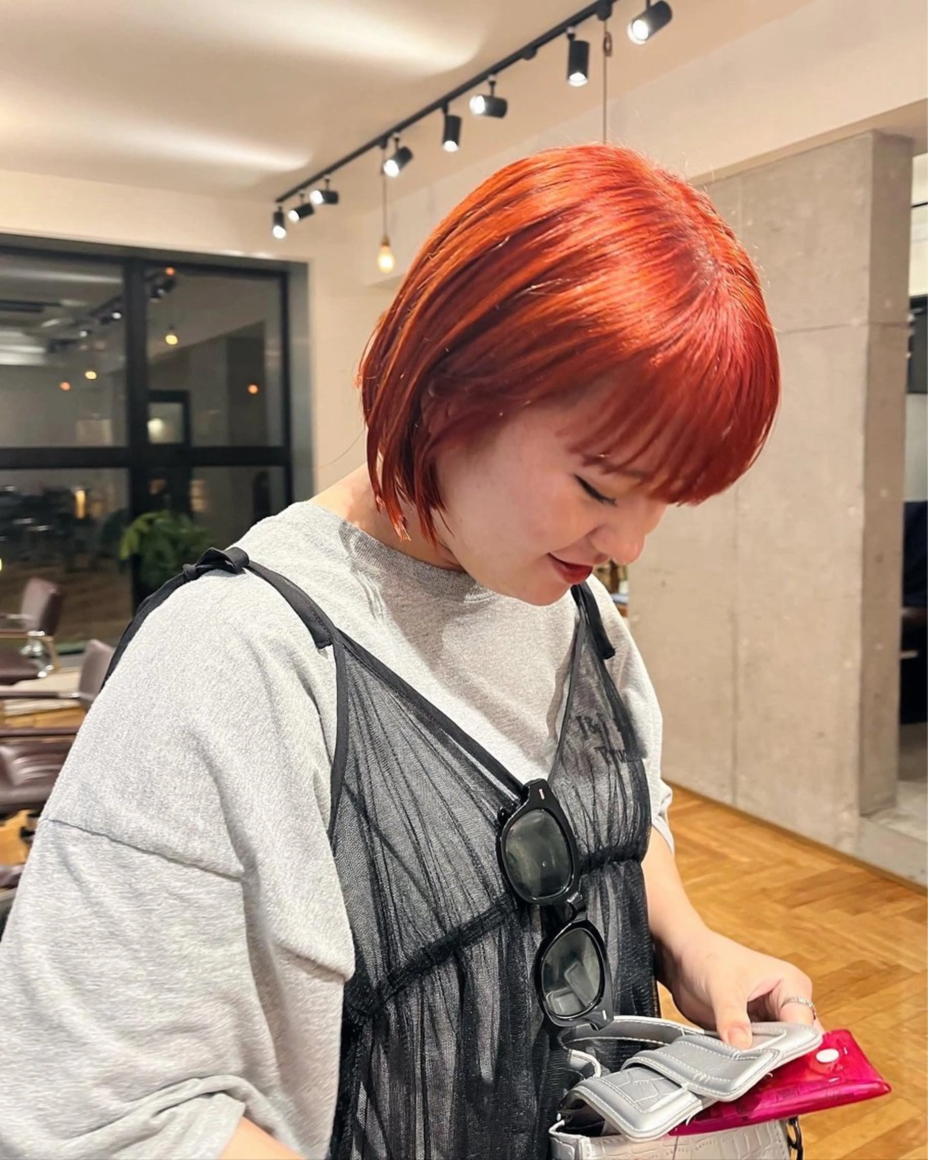 カラー 暖色/パーマ 🌼クニトウメイのヘアスタイル