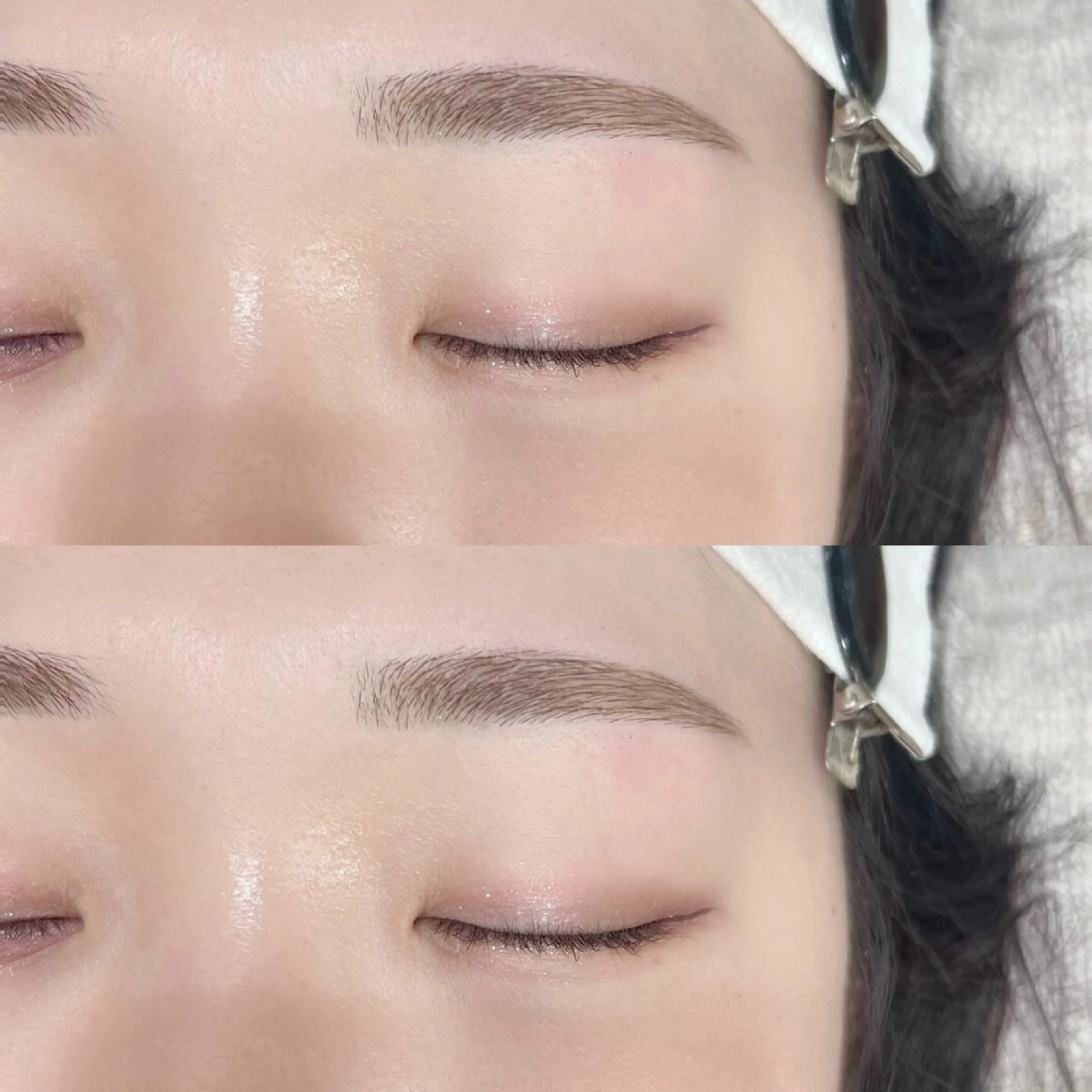 🤍 まつ毛パーマ(上)➕アイブロウスタイリング(間引き無し)の写真