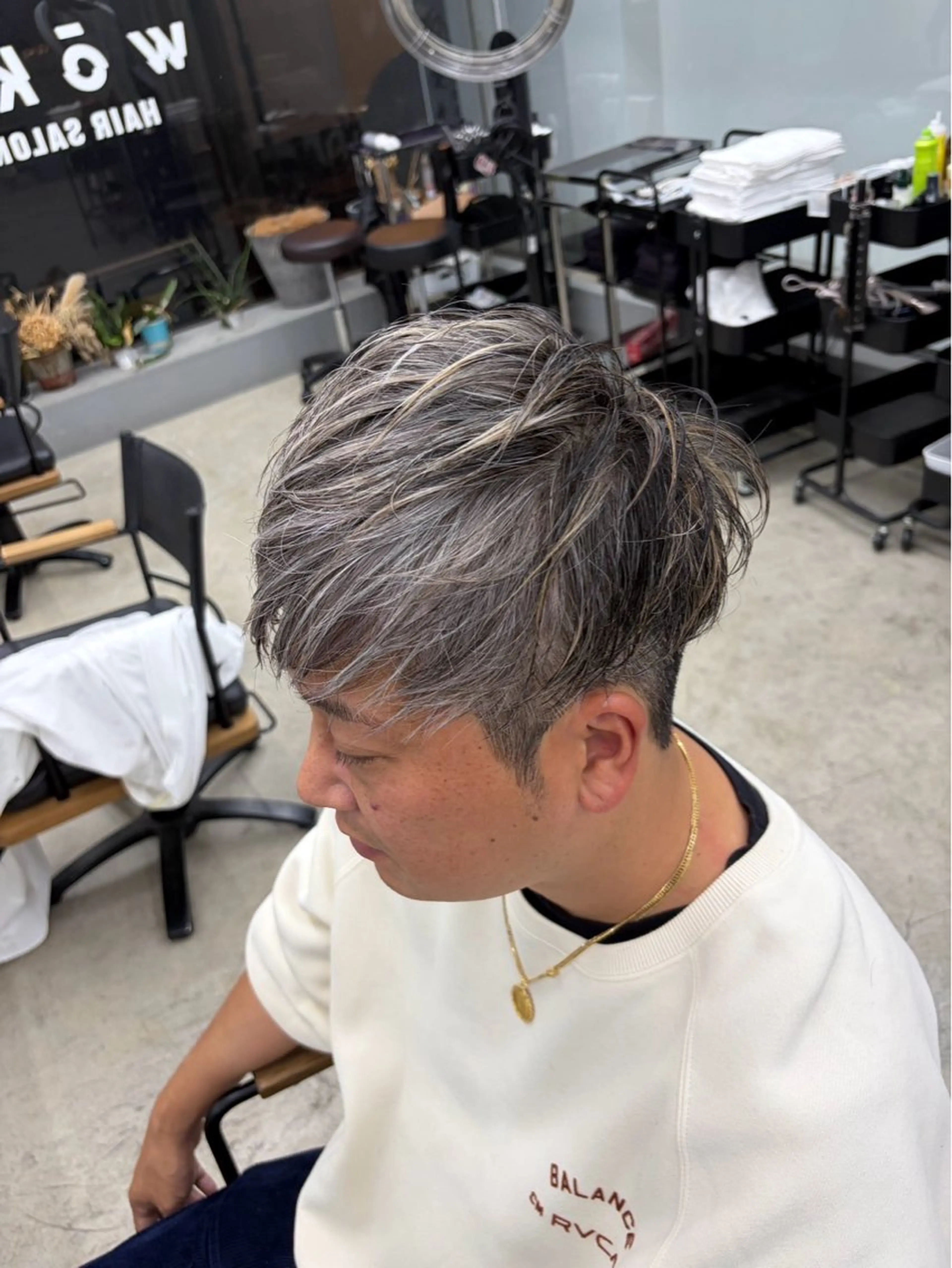 ショート メンズ カット メンズ専門サロン wokeのヘアスタイル