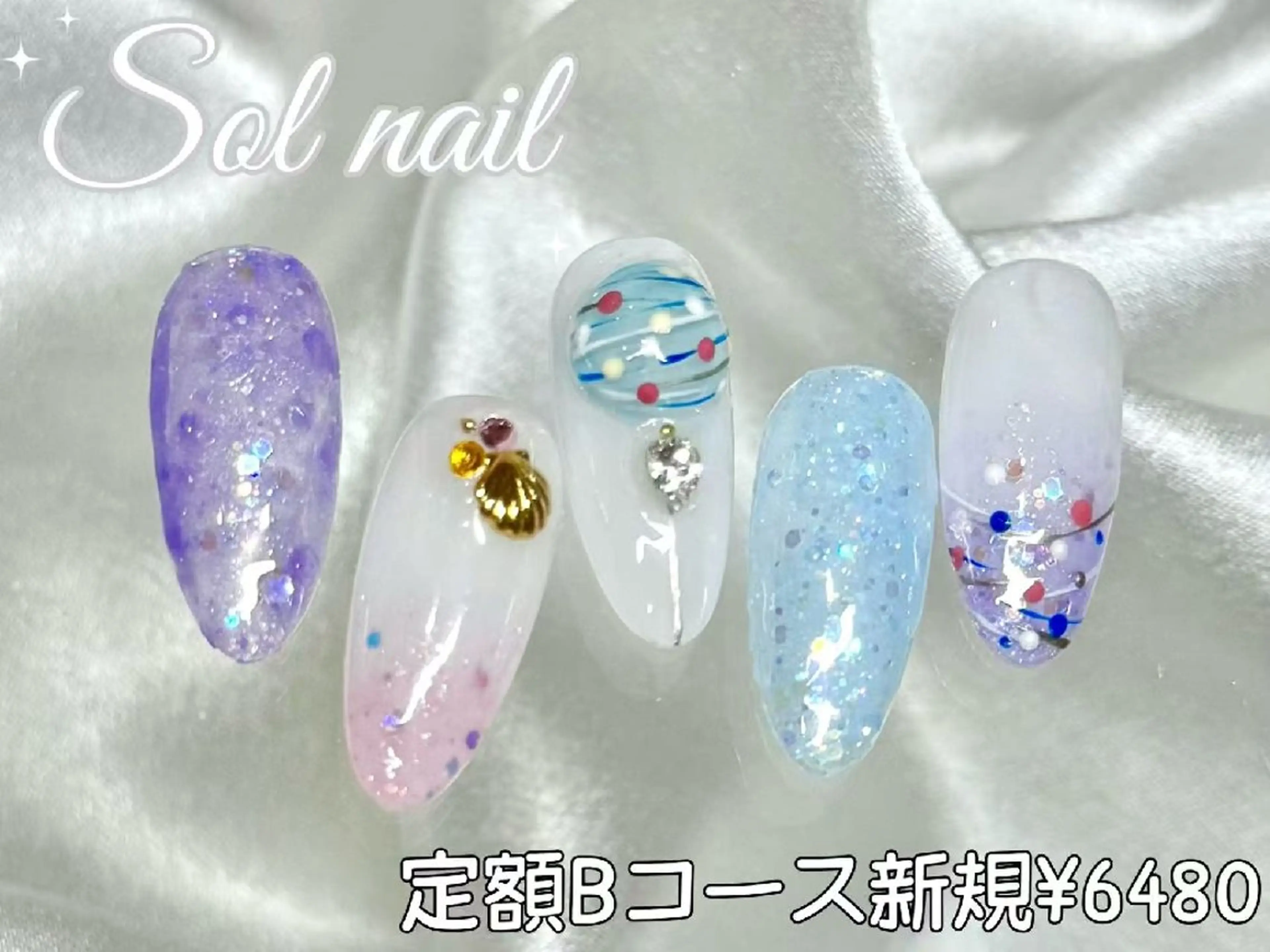 ネイル ハンドネイル パラジェル＆フィルイン取り扱いサロンSol Nail所属・Sol Nail ミネのネイルデザイン