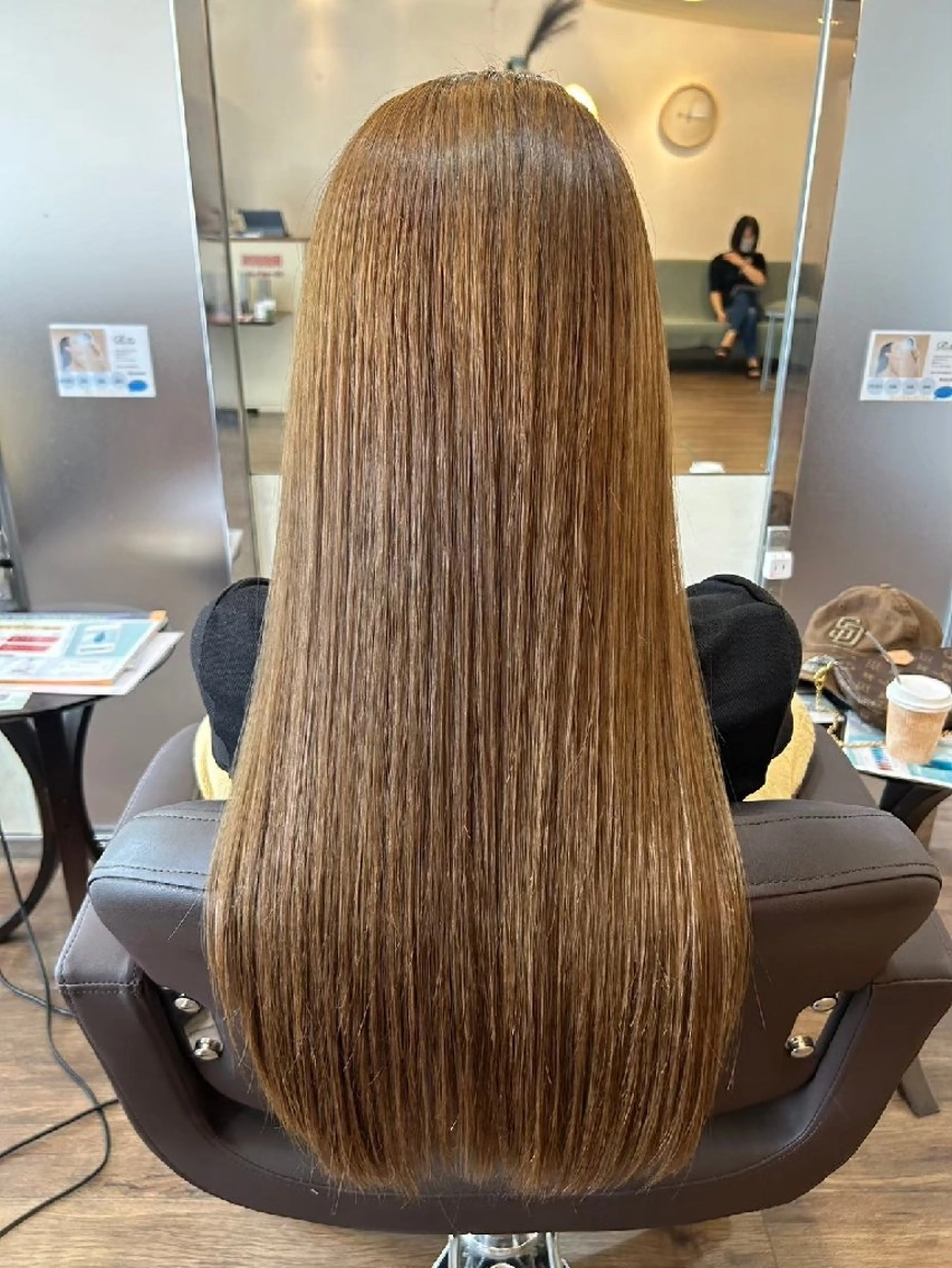 カラー ヘアカラー 束感まつぱ🥑🤍 NATUKI🤍のマツエク・マツパデザイン