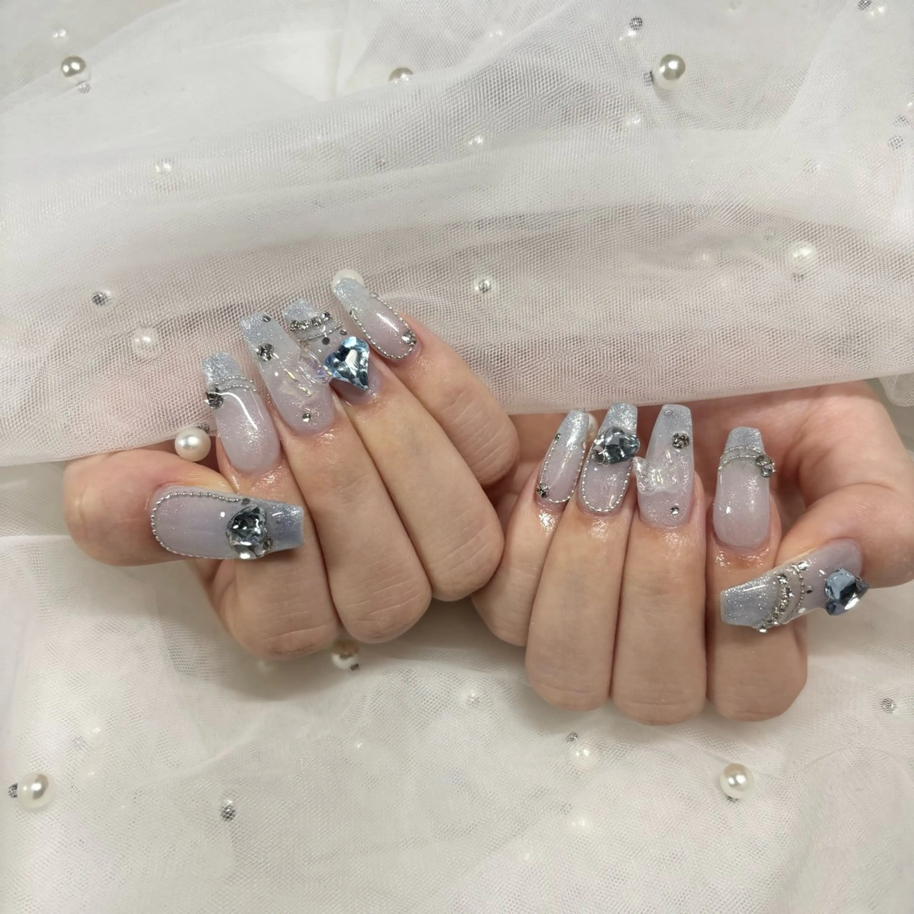 ネイル ハンドネイル ୨୧ mio୨୧のネイルデザイン