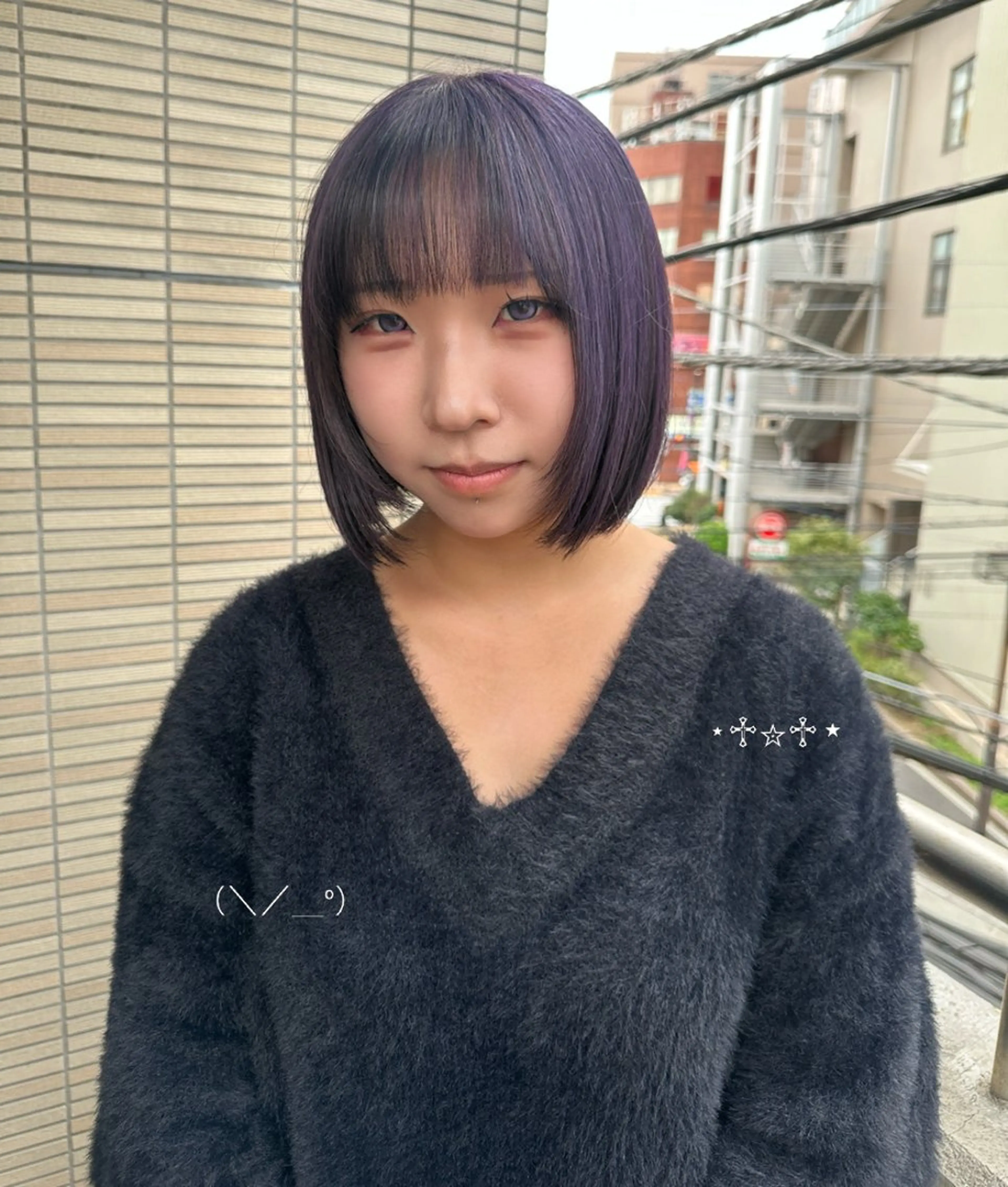 ミディアム ヘアカラー ハイトーン🫀 デザイン🪐yumeのヘアスタイル