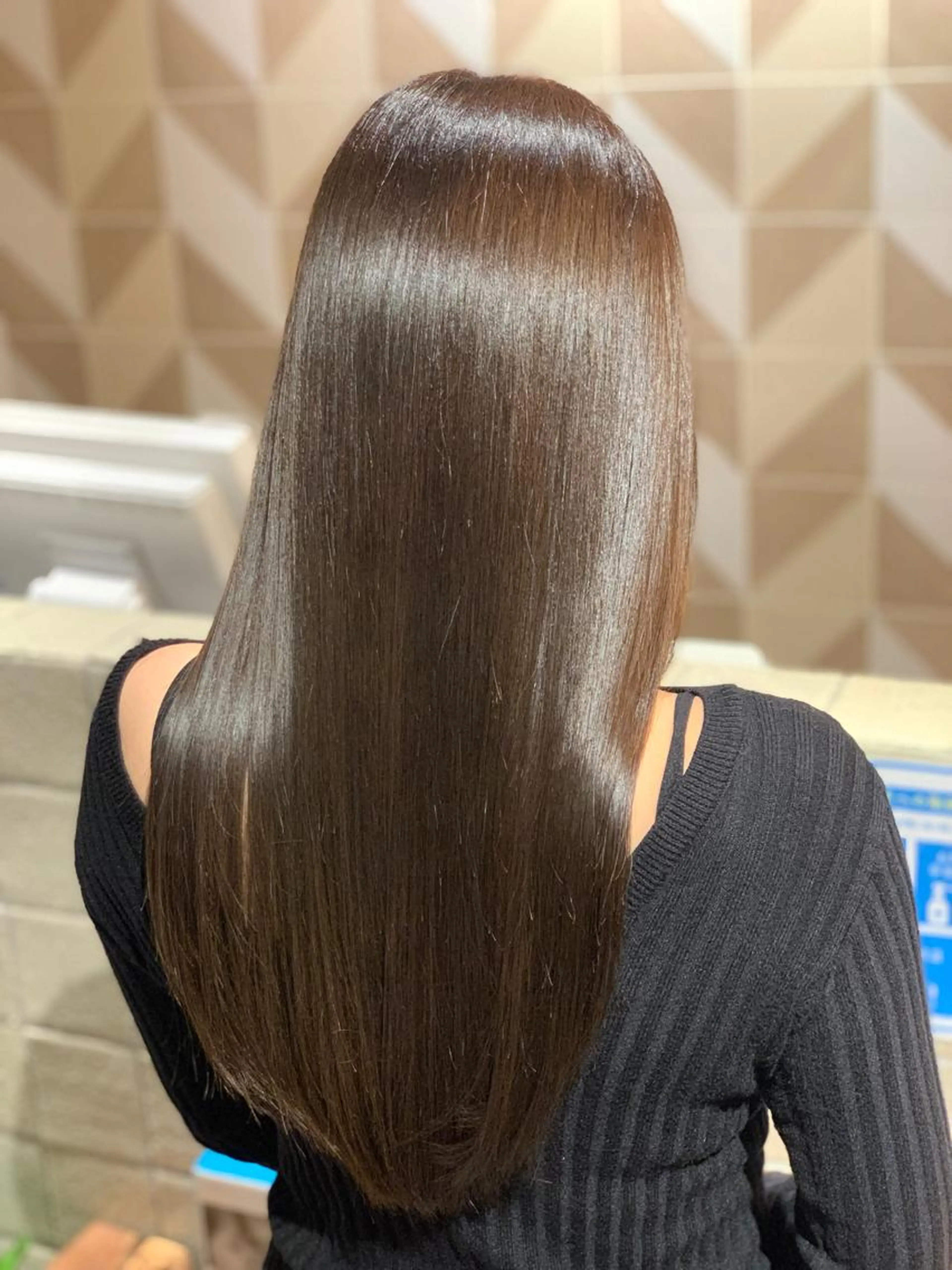 【梅雨シーズン限定☂️】髪質改善プレミアム縮毛矯正の写真