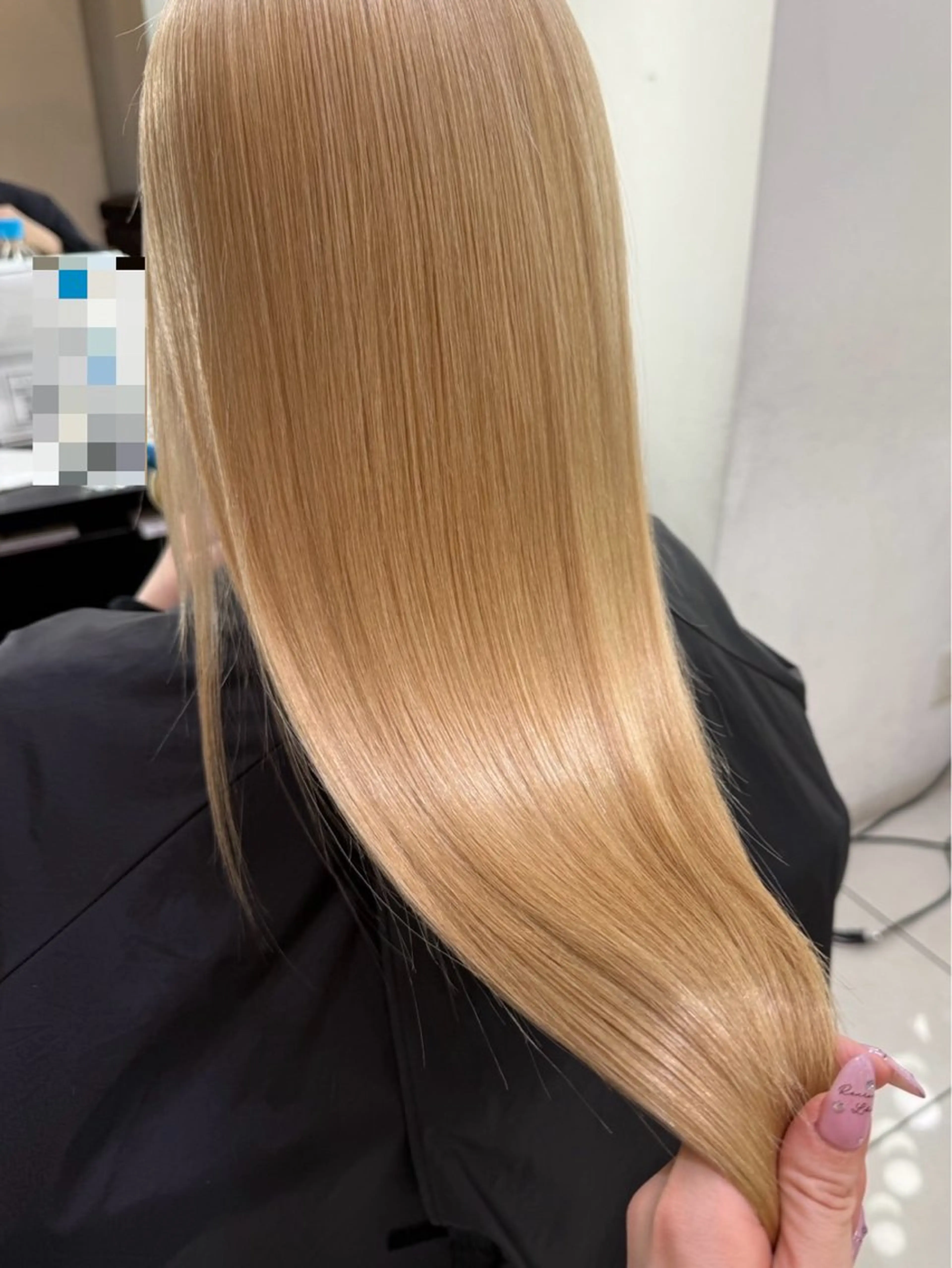 ストレートパーマ（ブリーチ履歴のあるお客様限定）の写真