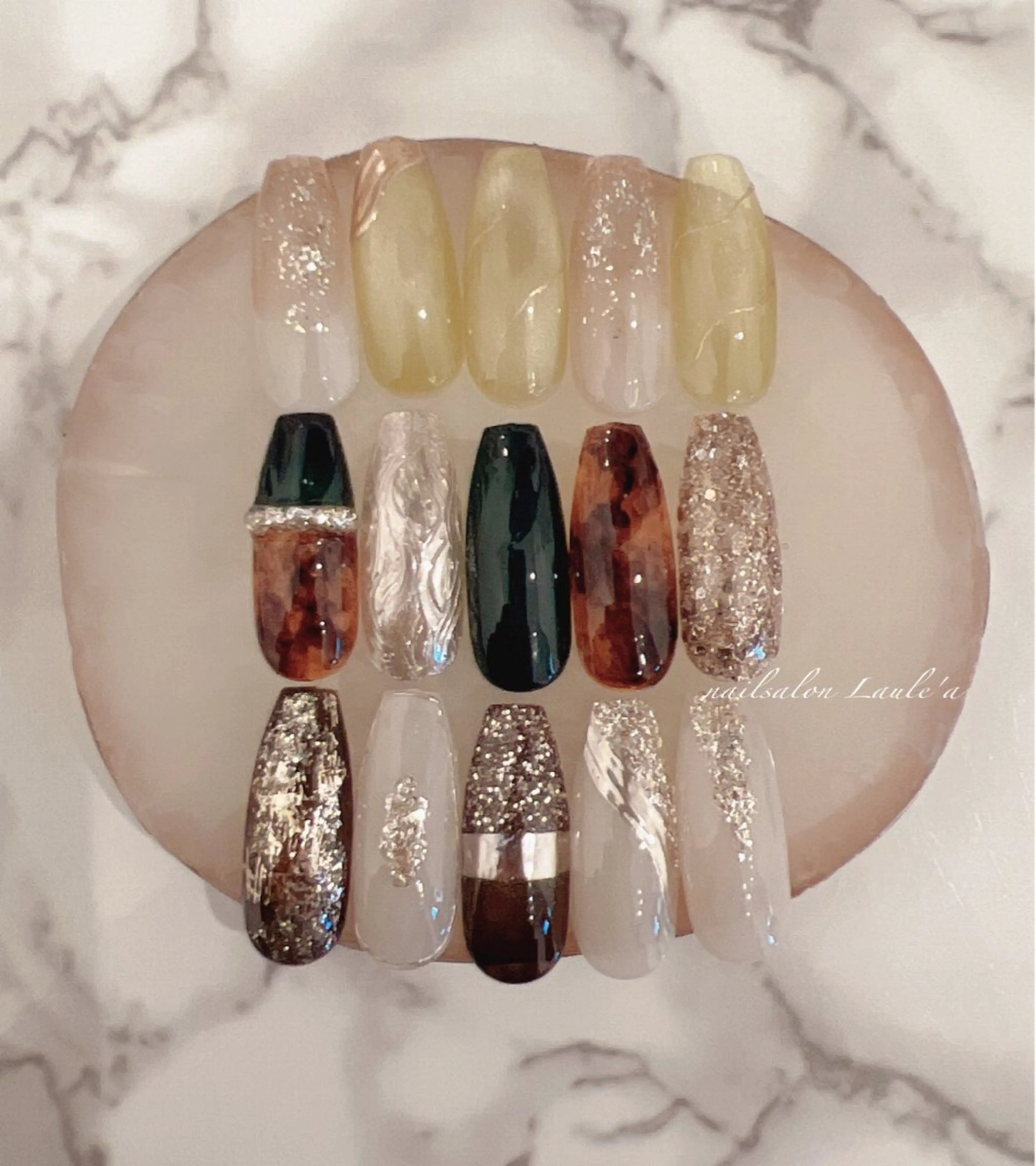 ネイル フットネイル nailsalon Laule'aのネイルデザイン