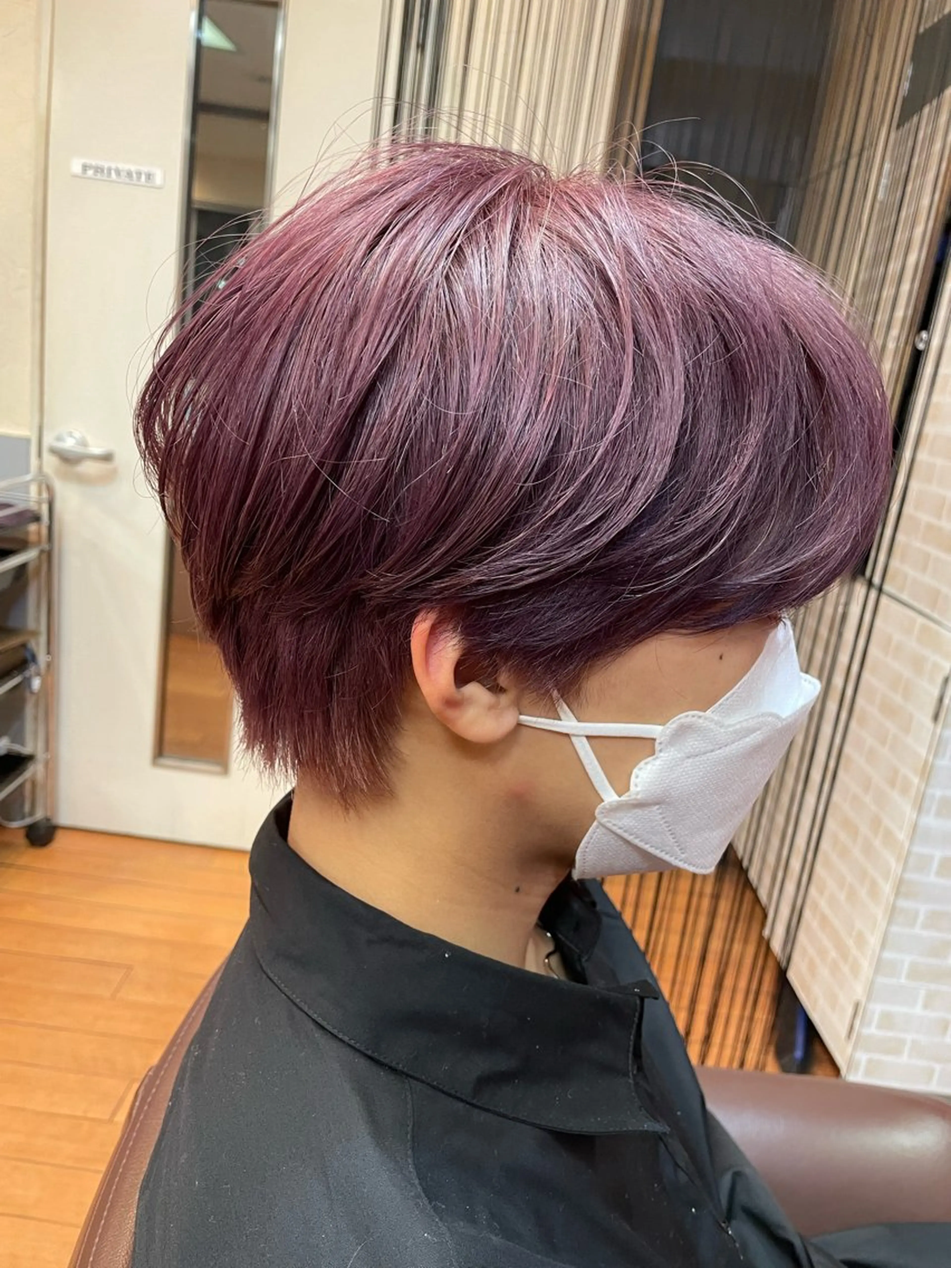 ショート カラー メンズ moana大宮所属・mio ☆のヘアスタイル