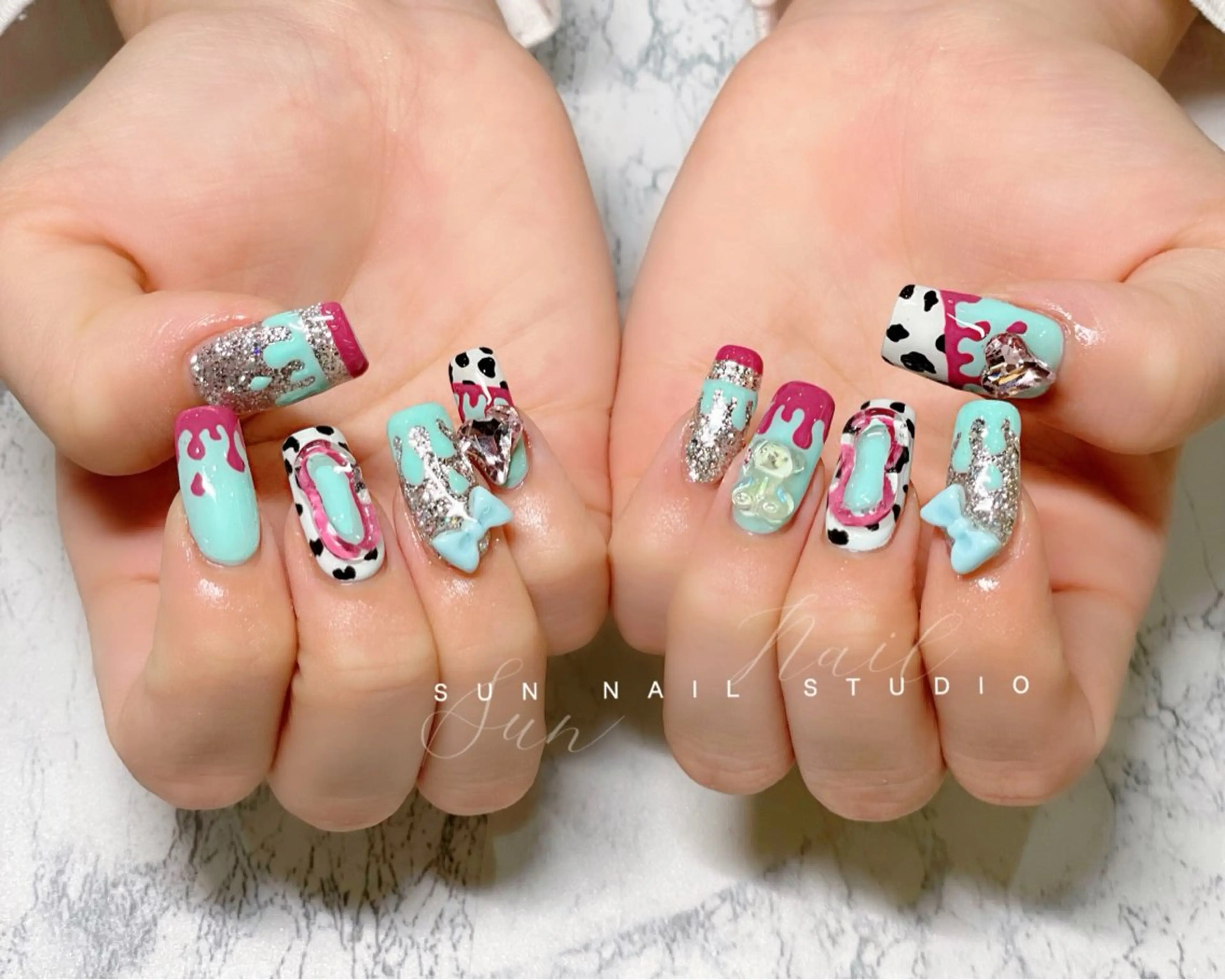 ネイル SUN nail上本町のネイルデザイン