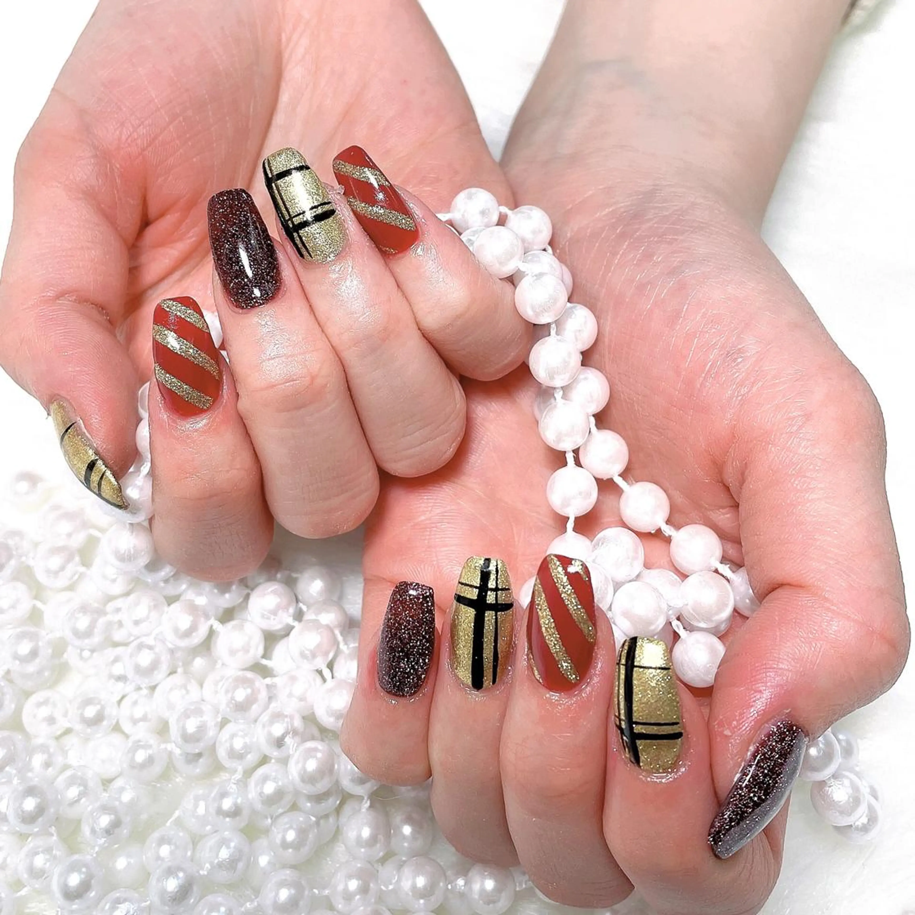 ネイル カラー yui 💜のネイルデザイン