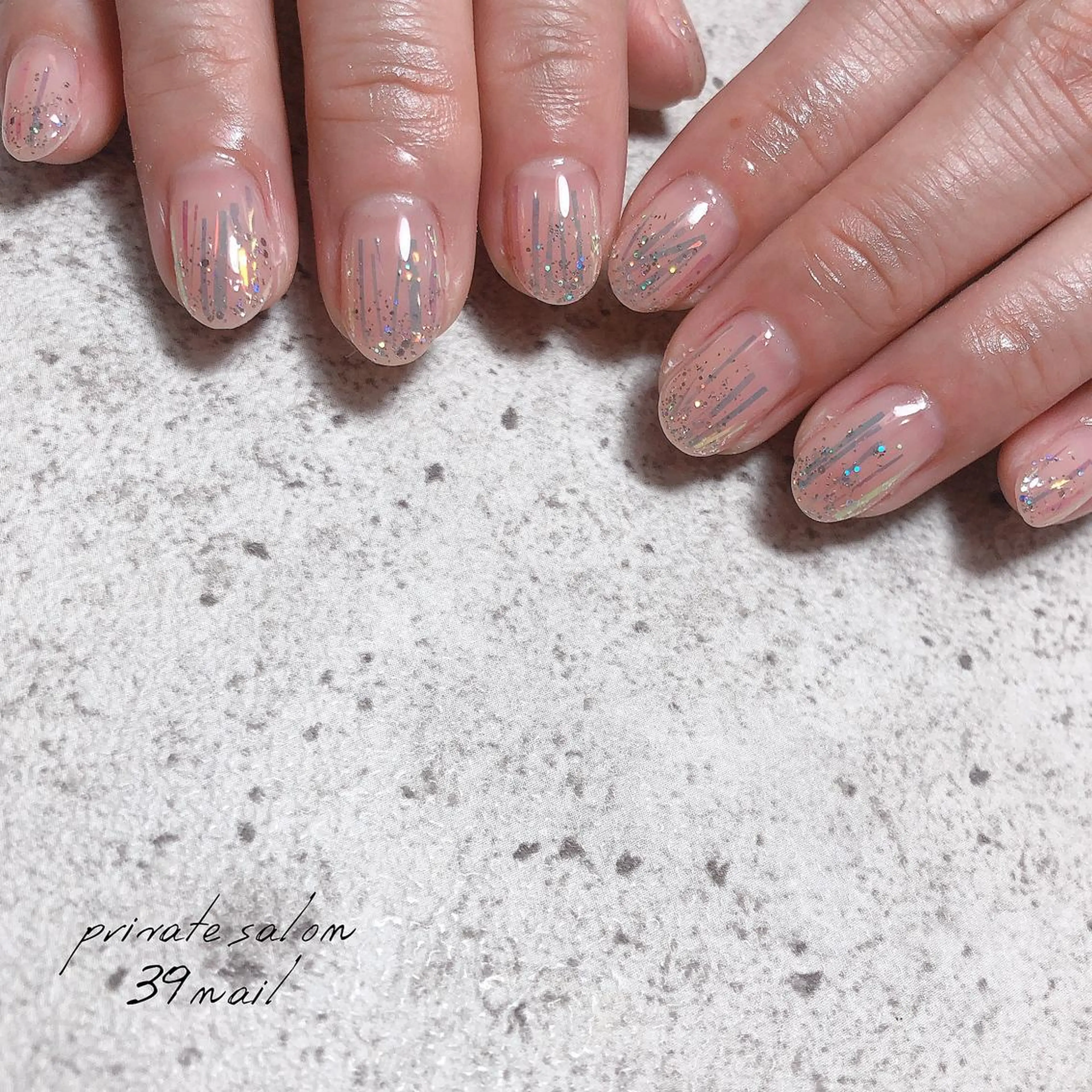 ミディアム ネイル ハンドネイル 京橋 【39nail】のネイルデザイン