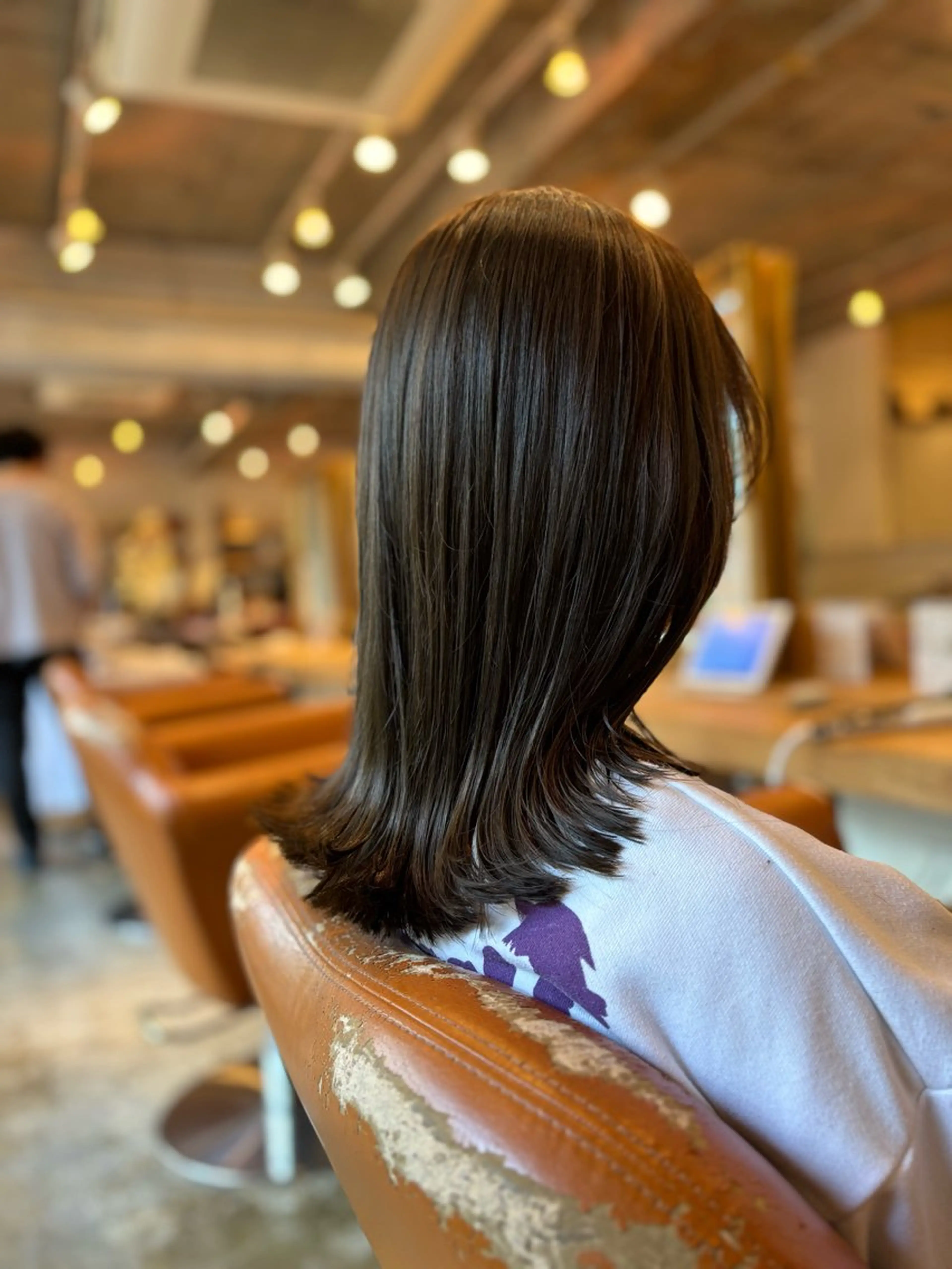 カラー 髪質改善カラー ブラウン🤎YUMEのヘアスタイル