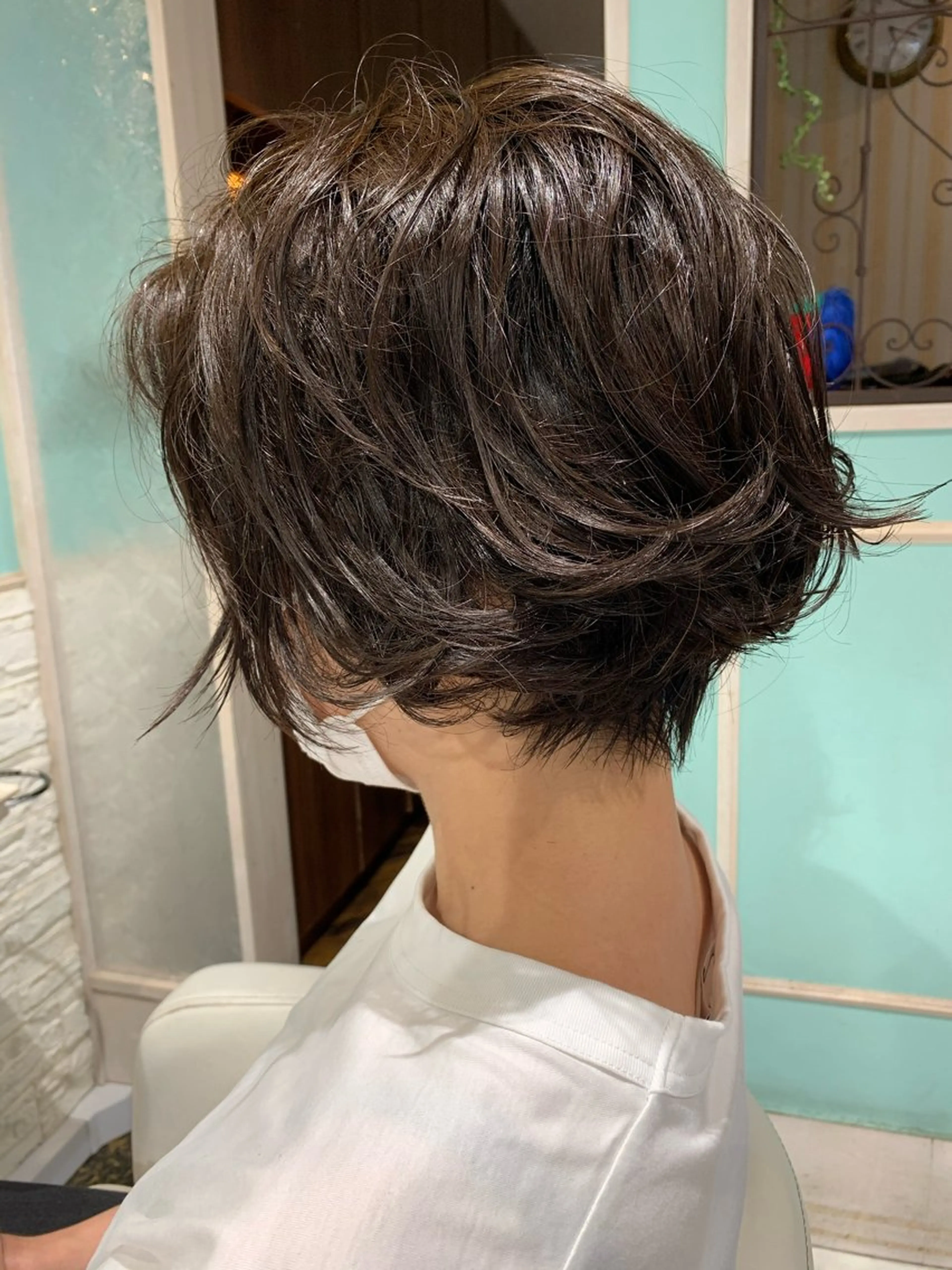 デザインパーマ+カット+AMASIAトリートメントの写真