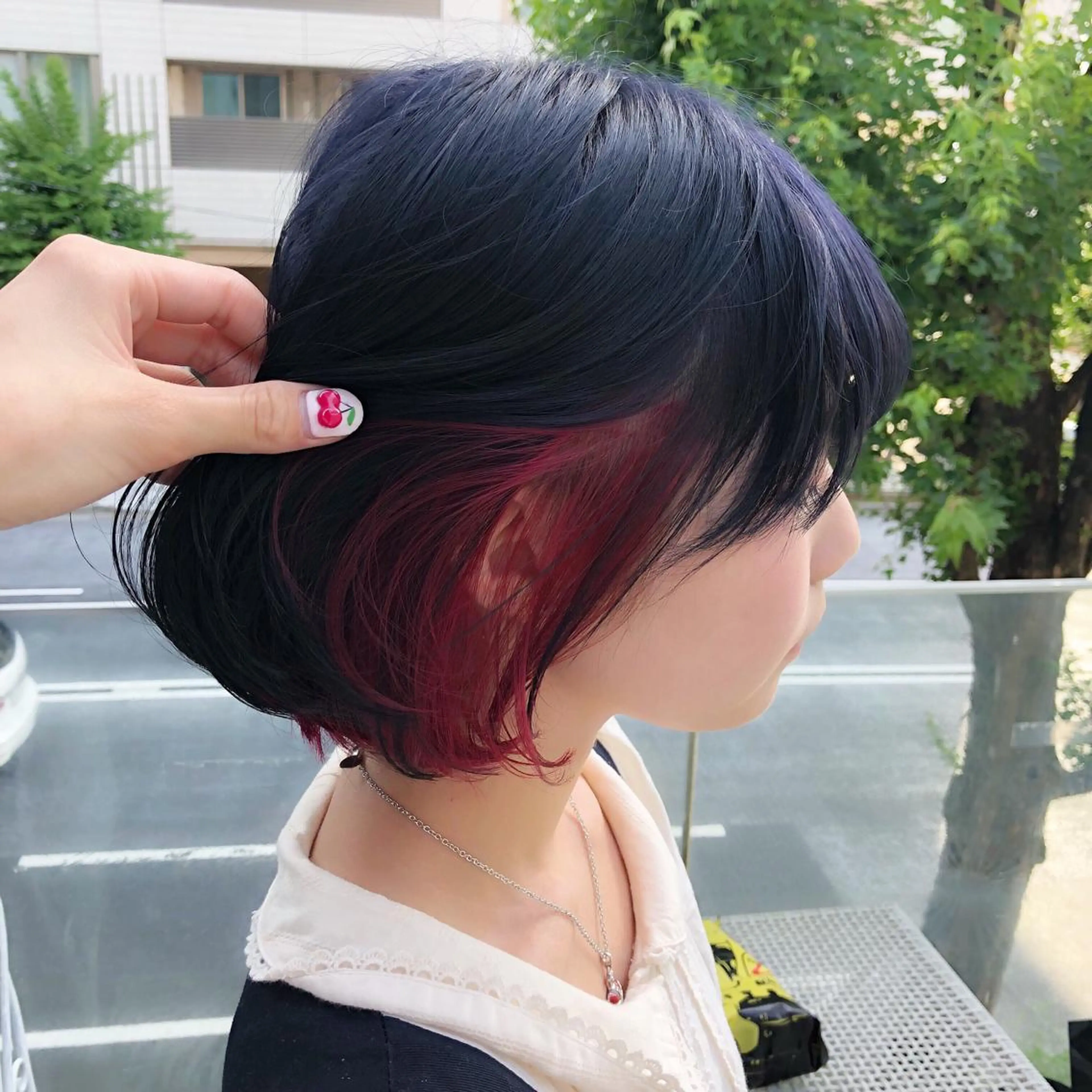 ミディアム カラー インナーカラー matsuzawa marinaのマツエク・マツパデザイン