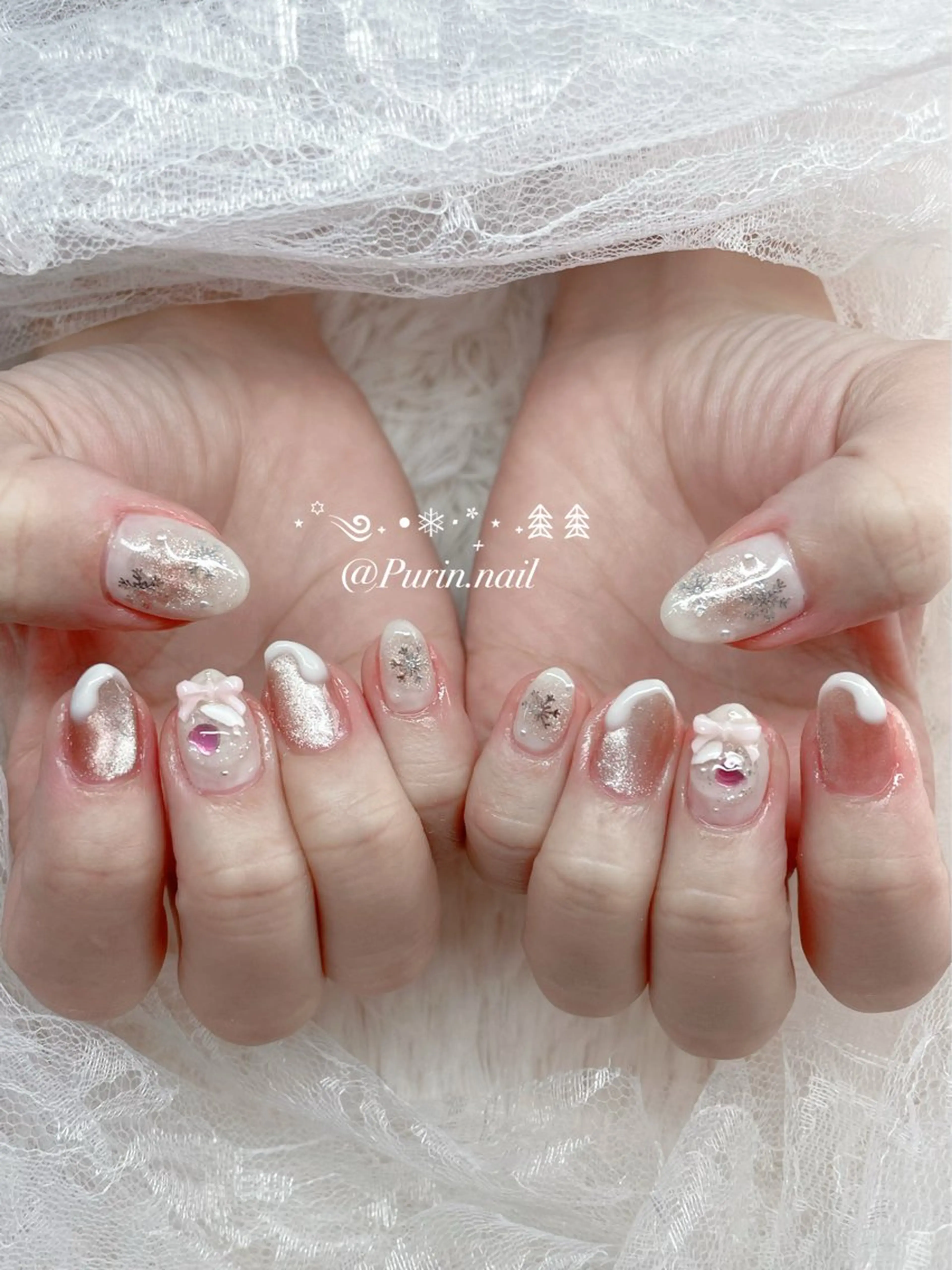 ネイル Nails by Purin🍮のネイルデザイン
