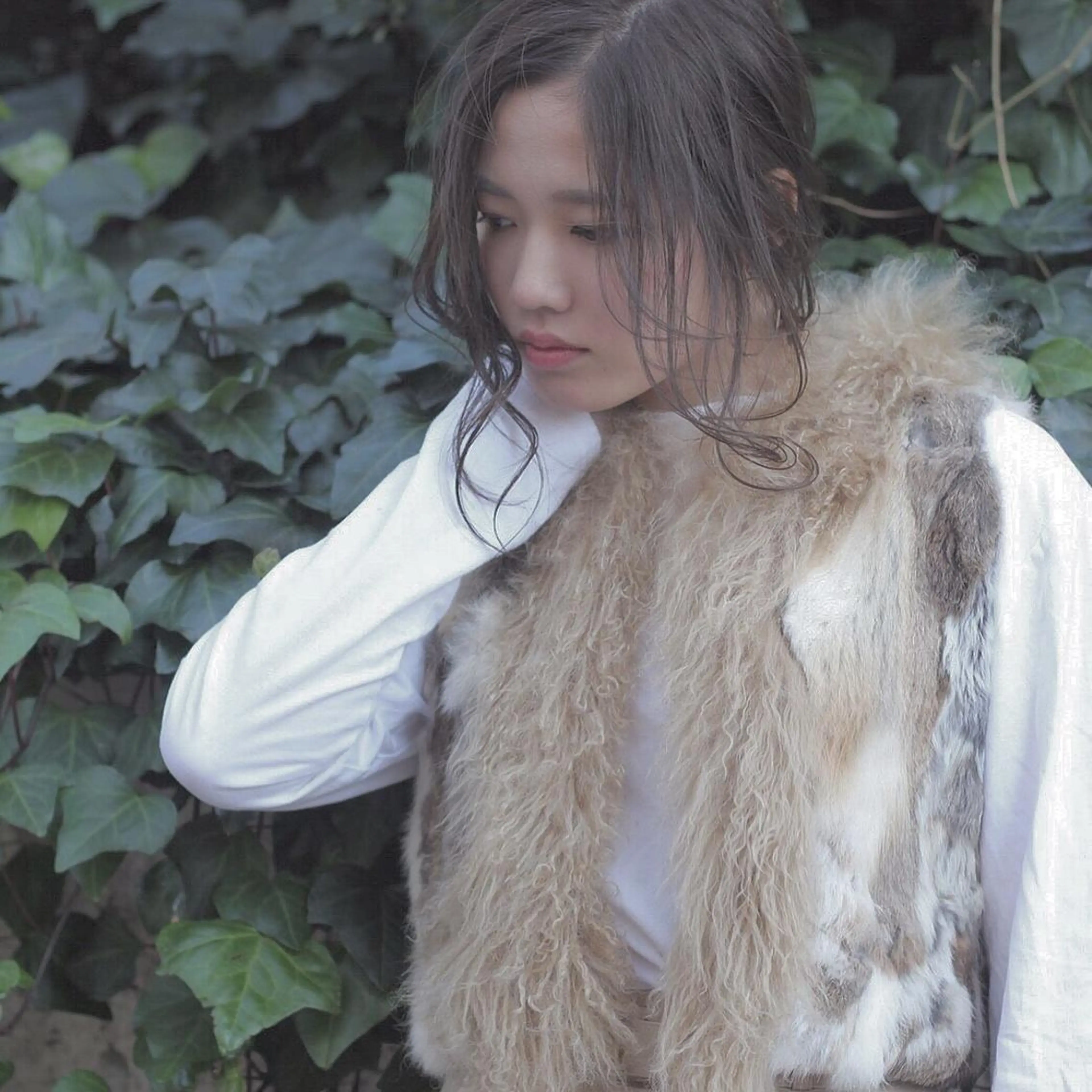 セミロング ヘアアレンジ 🌸ハイトーン 新田　廉 🌸のヘアスタイル